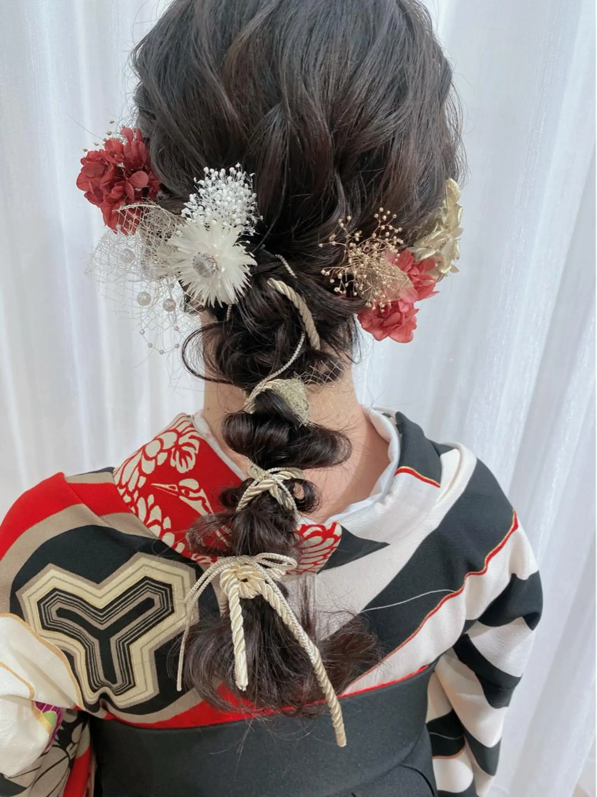 ロング ヘアアレンジ セットサロン      ラフテル所属・大阪/ヘアアレンジ /似合わせset💐のヘアスタイル