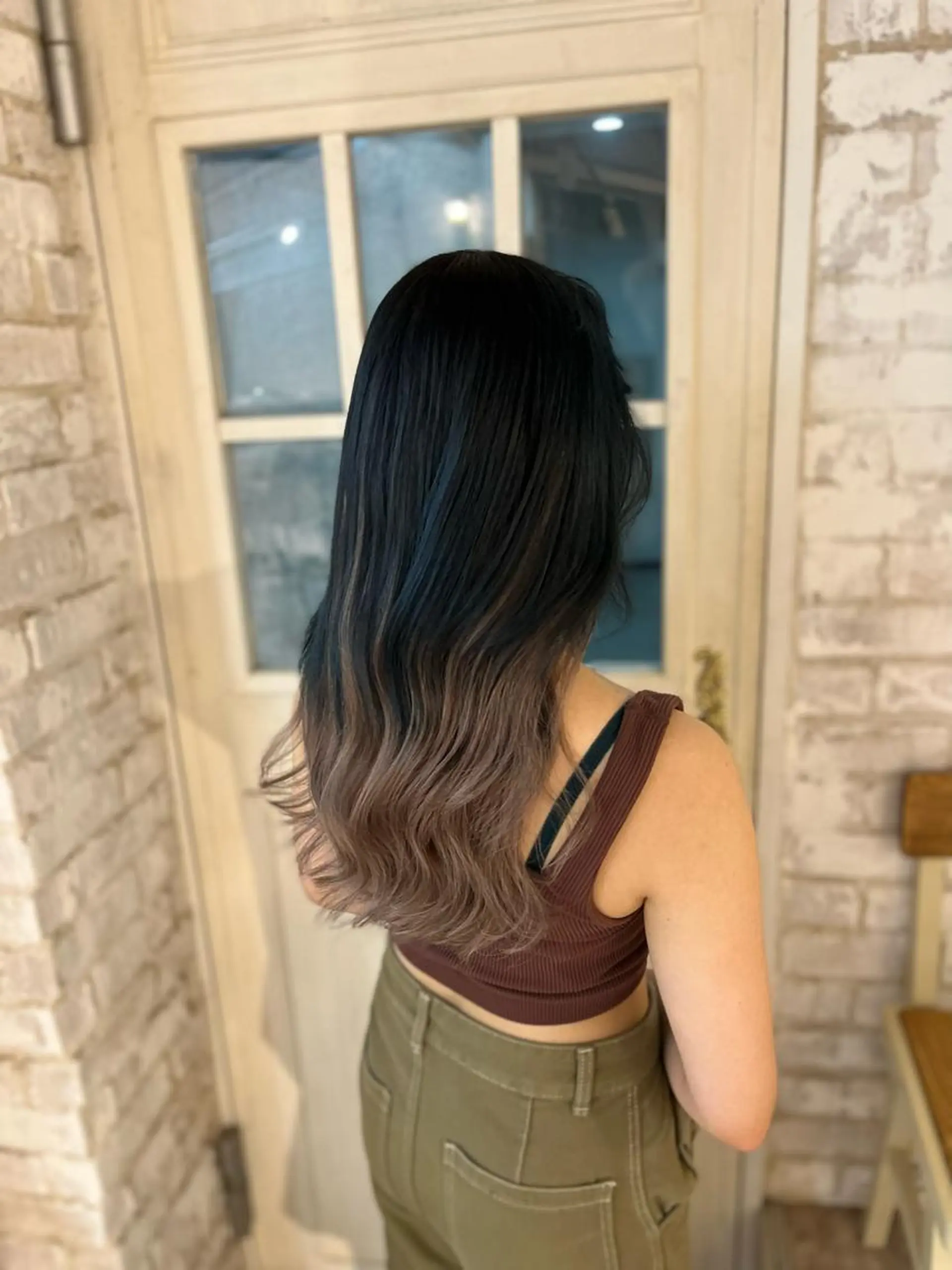 ミディアム カラー ヘアカラー エクステ ヘアセット エクステ/プル エクステKOICHIのヘアスタイル