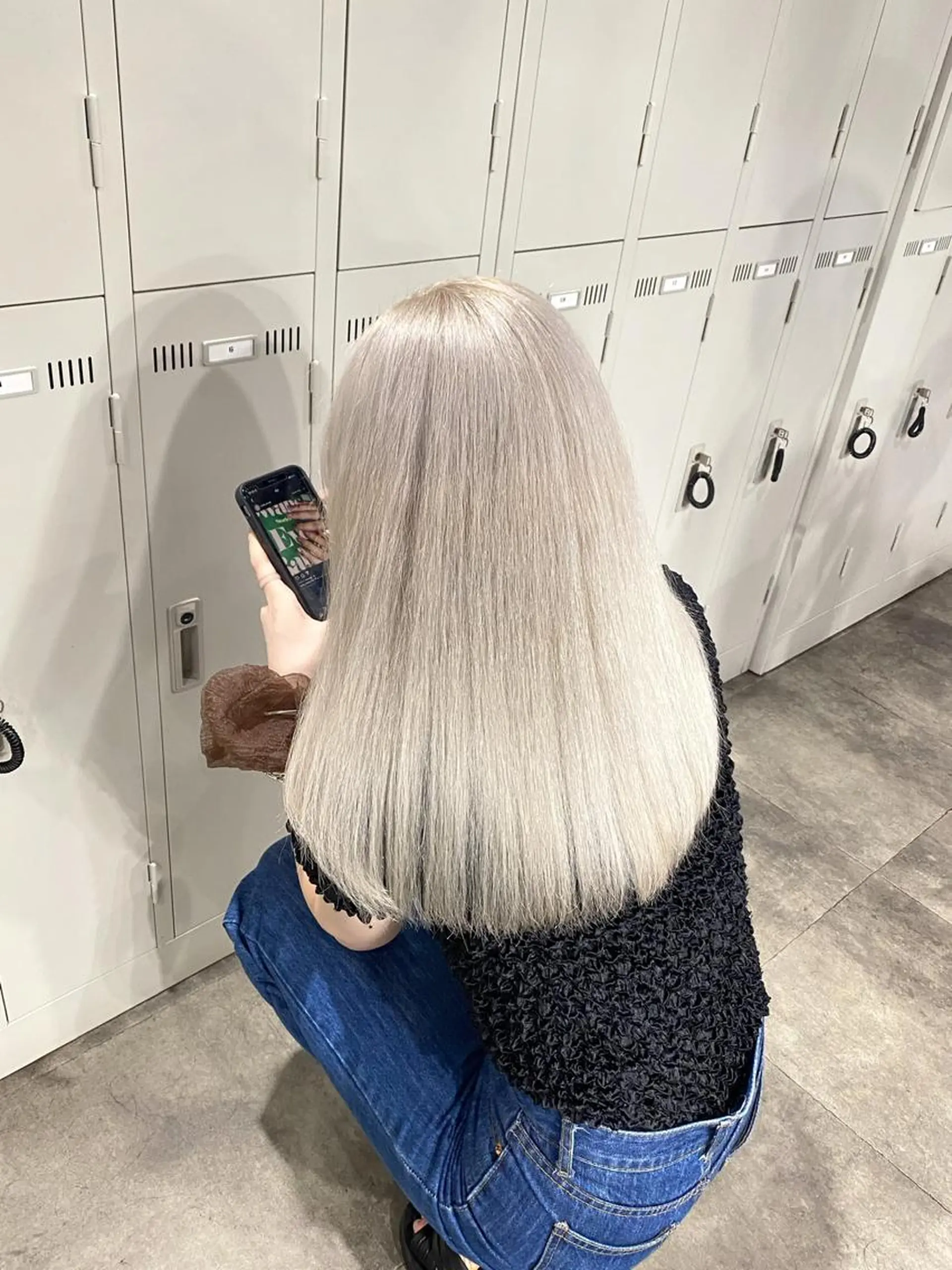 ロング カラー EGO所属・EGO Top stylistのヘアスタイル
