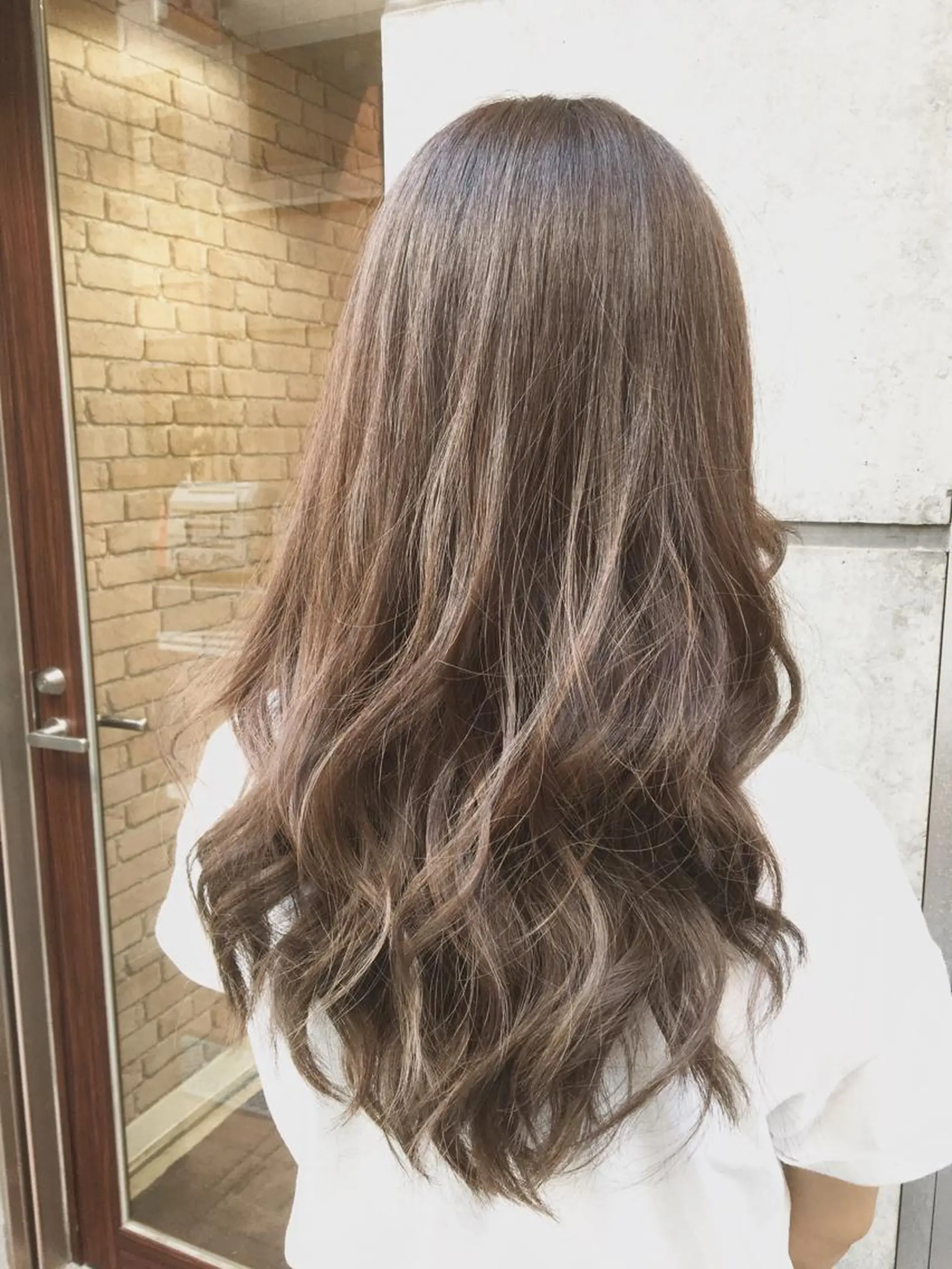 ミディアム セミロング ロング カラー ヘアアレンジ ベージュカラー 透明感カラー グレージュ ヘアカラー トリートメント RecheRche【池袋】所属・👑指名率No.1 👑坂口飛翔のヘアスタイル