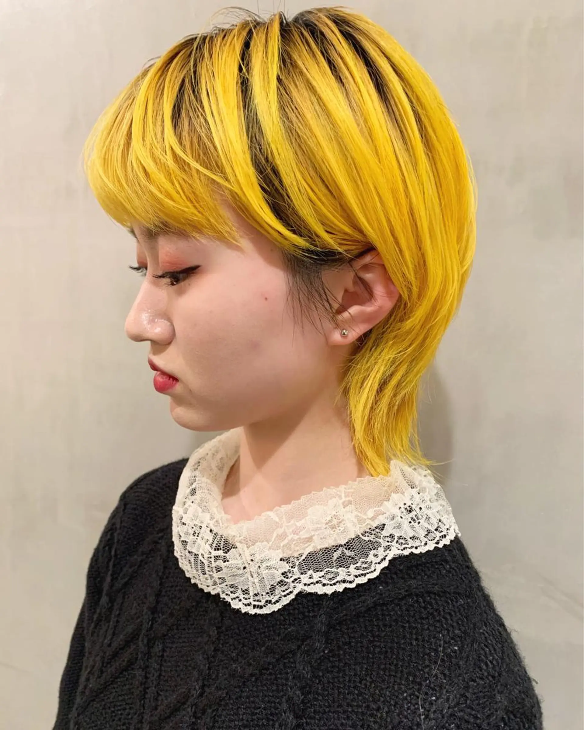 ショート カラー カット ヘアカラー トリートメント 優 作のヘアスタイル