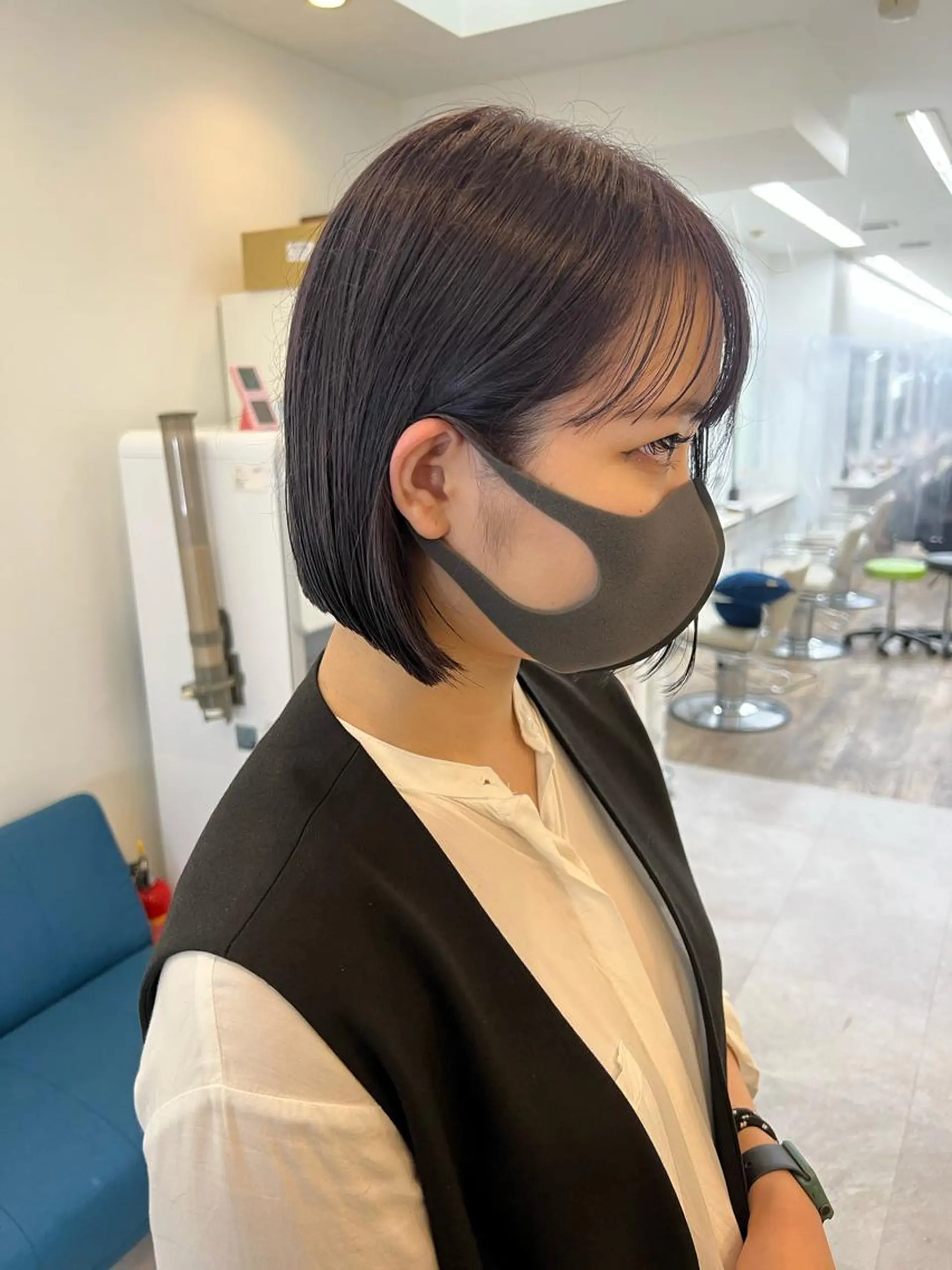 ショート パープルカラー ヘアカラー 🏯店長🏯 坂口敬志朗のヘアスタイル