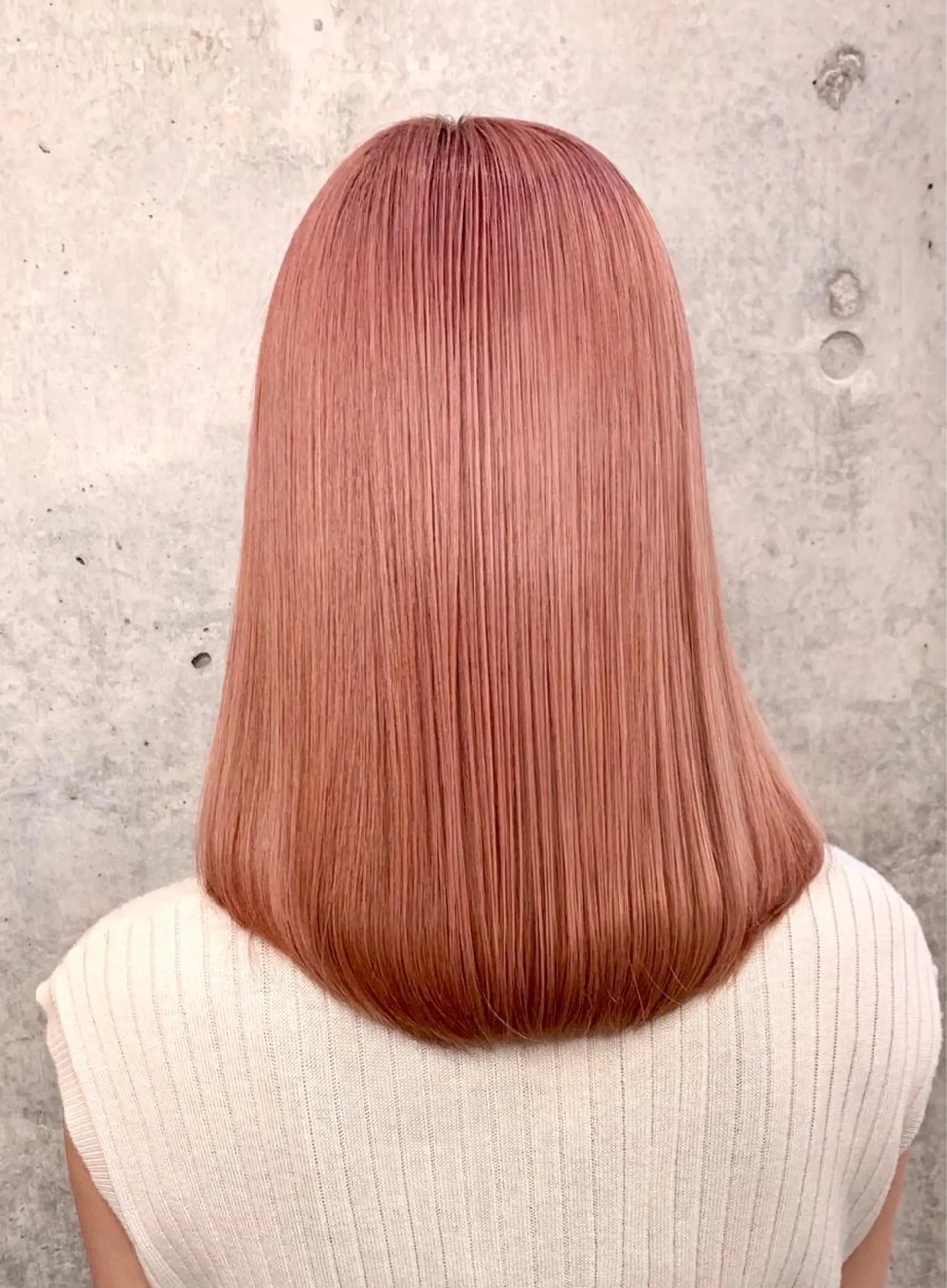 ミディアム カラー 髪質改善 縮毛矯正 トリートメント youres hair 髪質改善＆ヘッドスパ日吉店所属・代表✩.*˚白井 美香のヘアスタイル