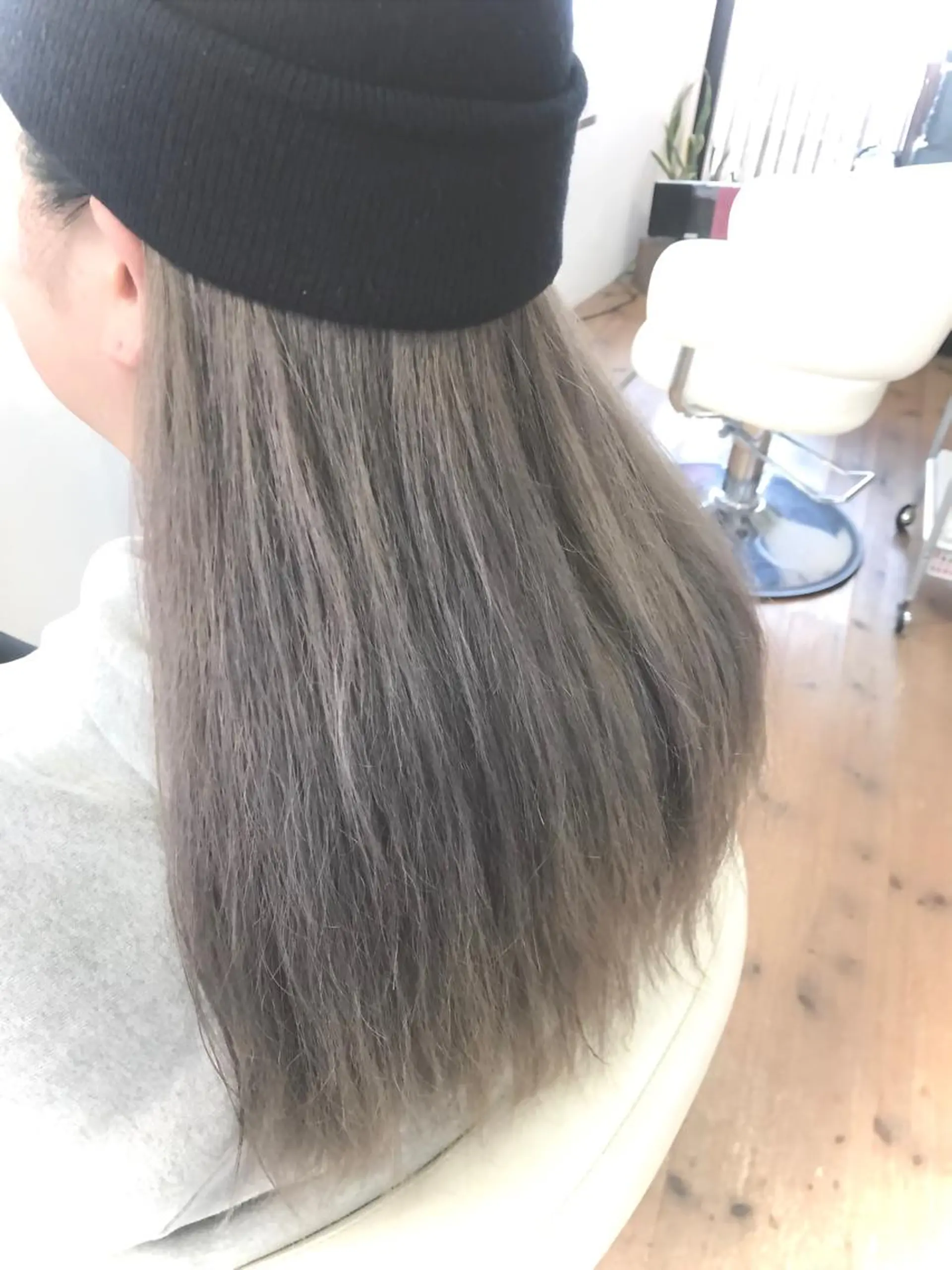 ロング カラー ブリーチ ケアブリーチ ヘアカラー Tendre Rêveのマツエク・マツパデザイン