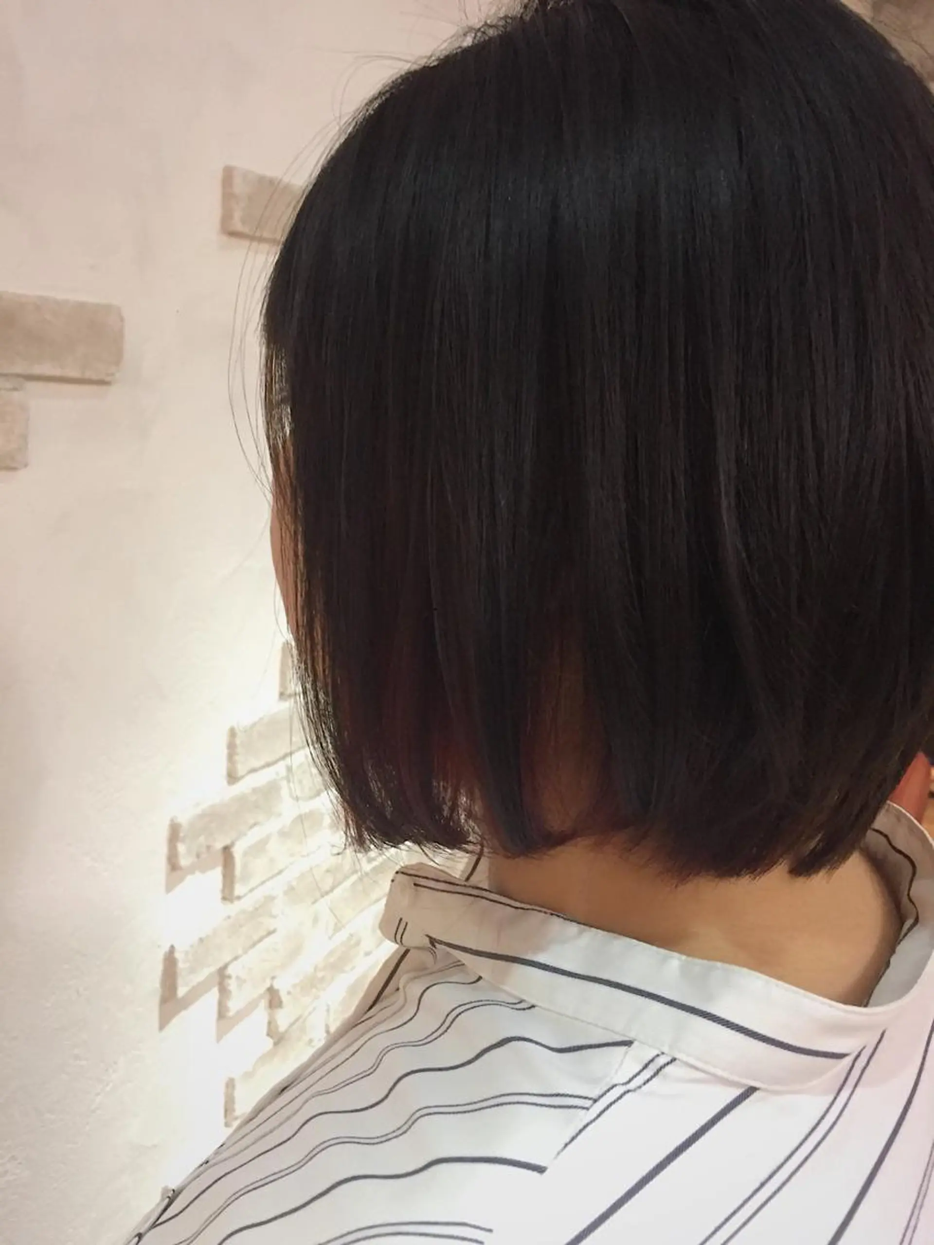 ショート カラー ヘアアレンジ インナーカラー ハットリ /北習志野のヘアスタイル