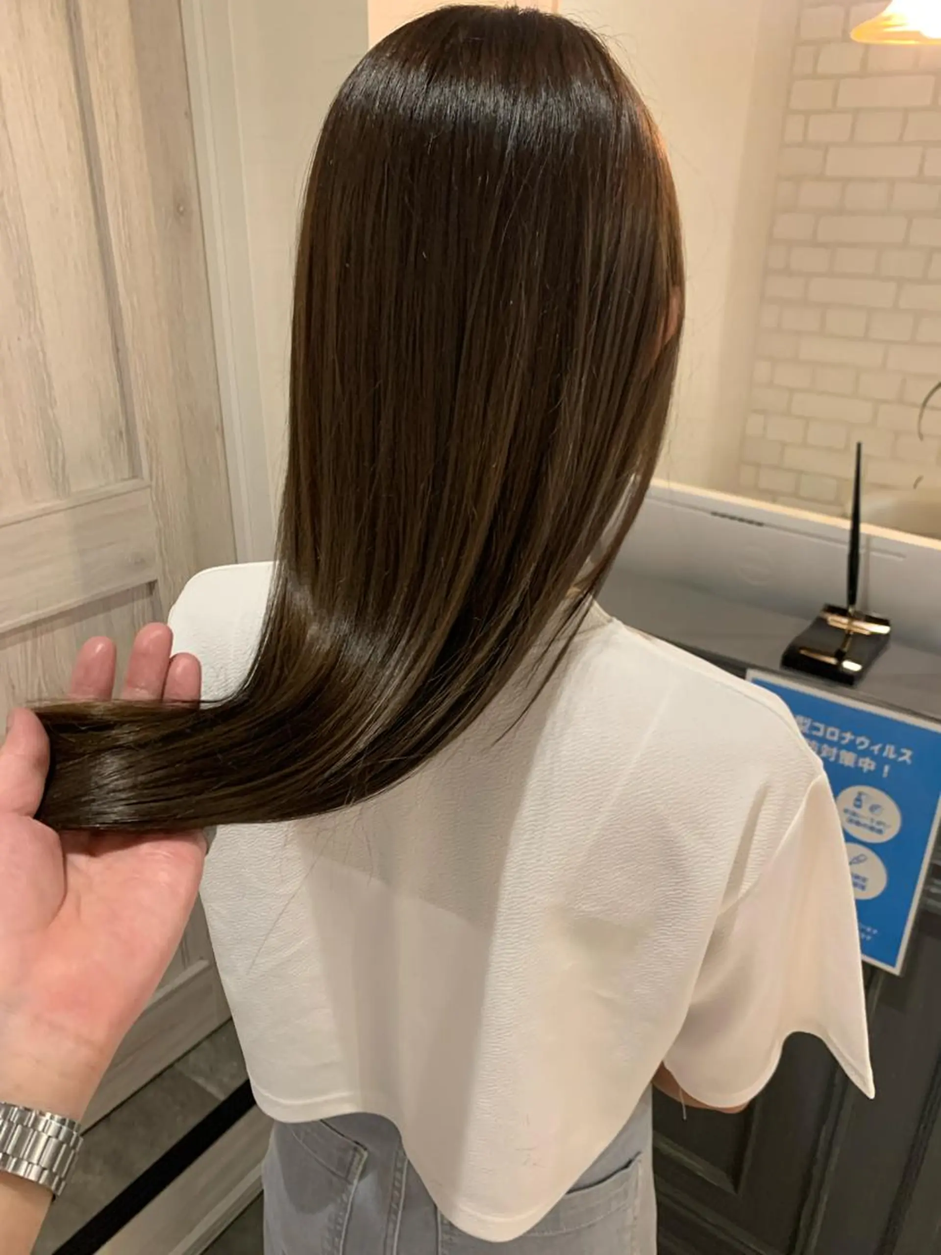 ロング カラー umber royce所属・ムラヨシ ショータのヘアスタイル