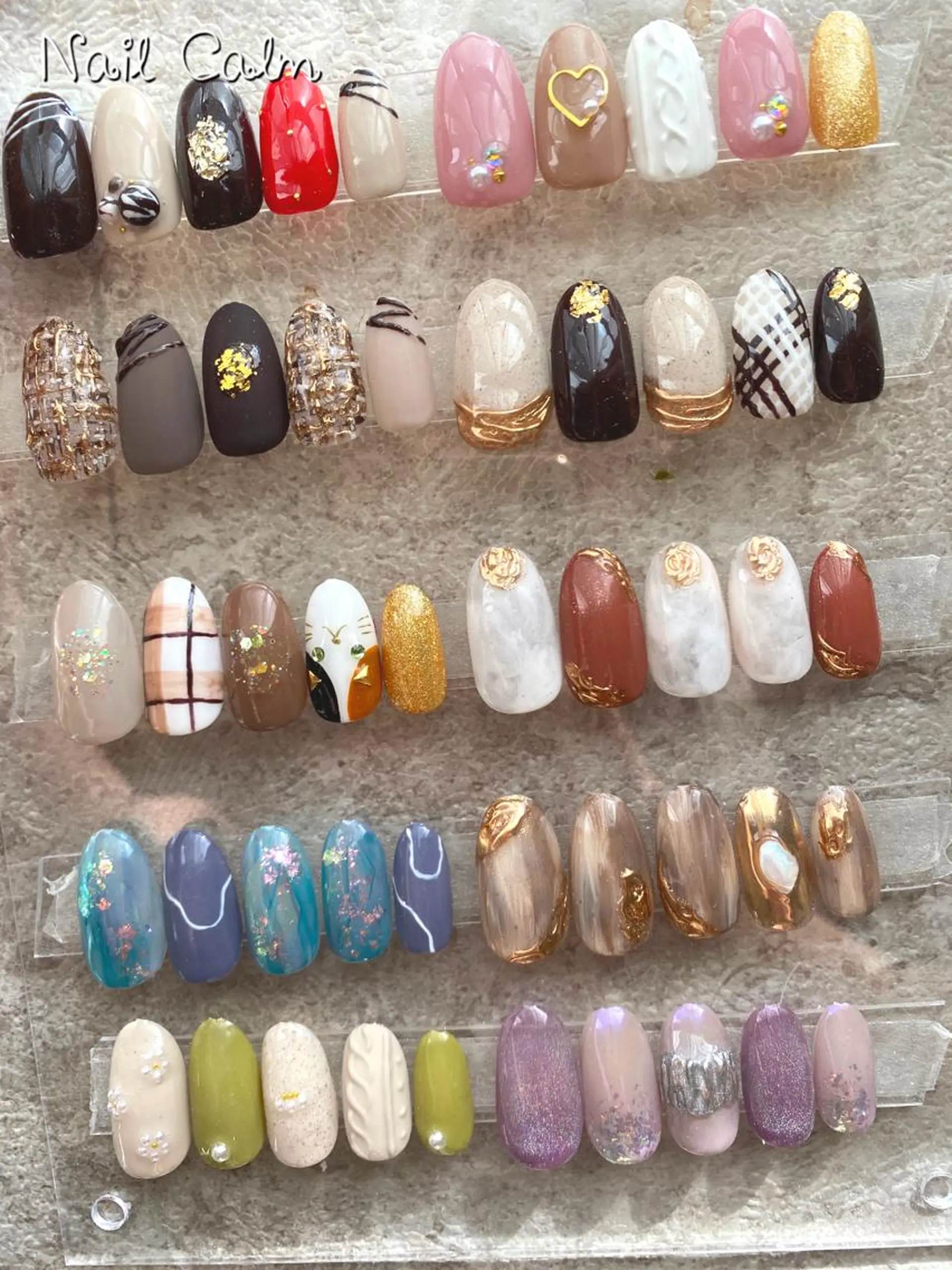 ネイル アートネイル ハンドネイル Nail Calm所属・プライベートサロン Calmのネイルデザイン