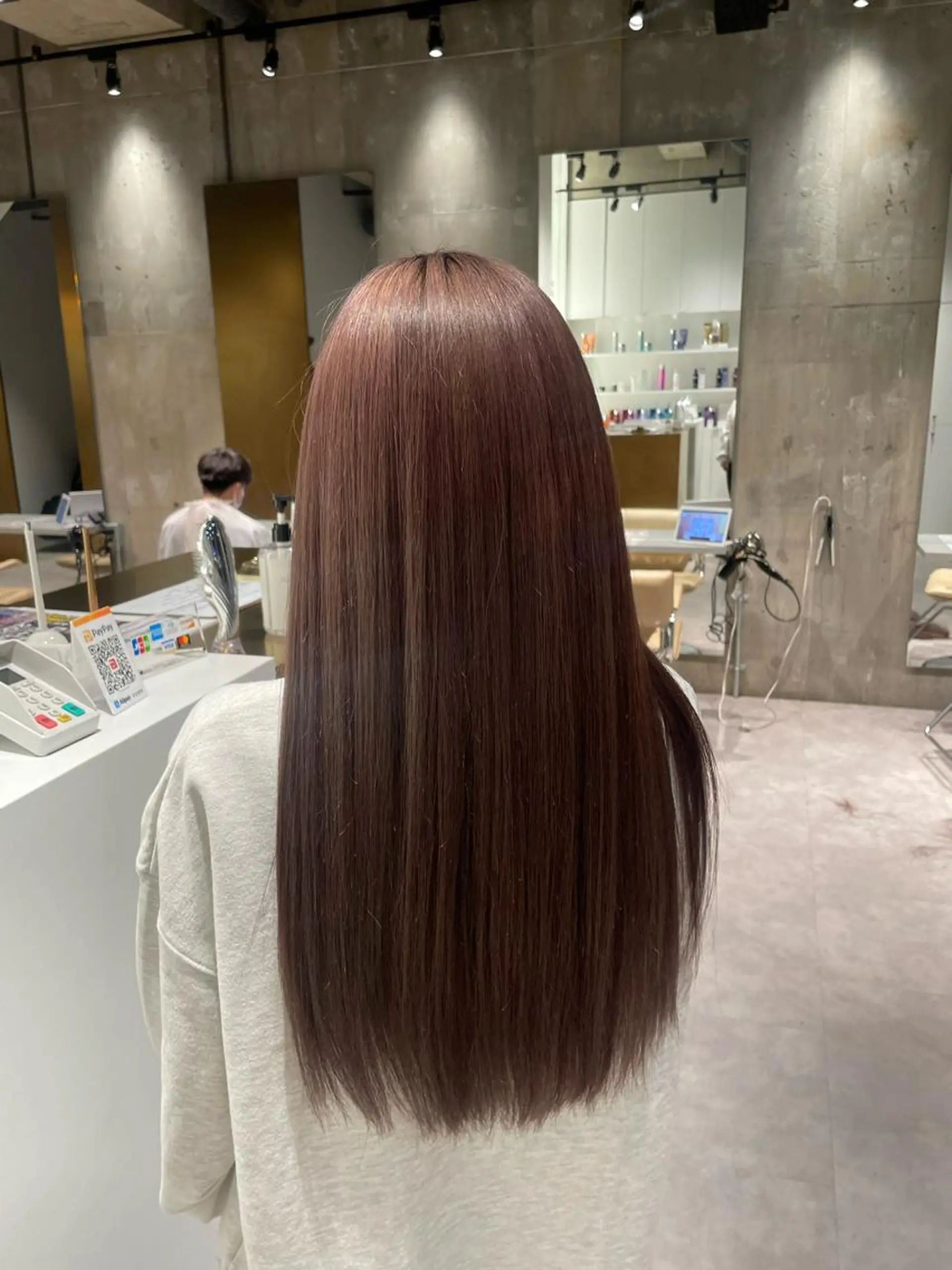ロング カラー カット ヘアカラー トリートメント yoke/美髪矯正/ 脱白髪🪸🩰ヒナコのヘアスタイル