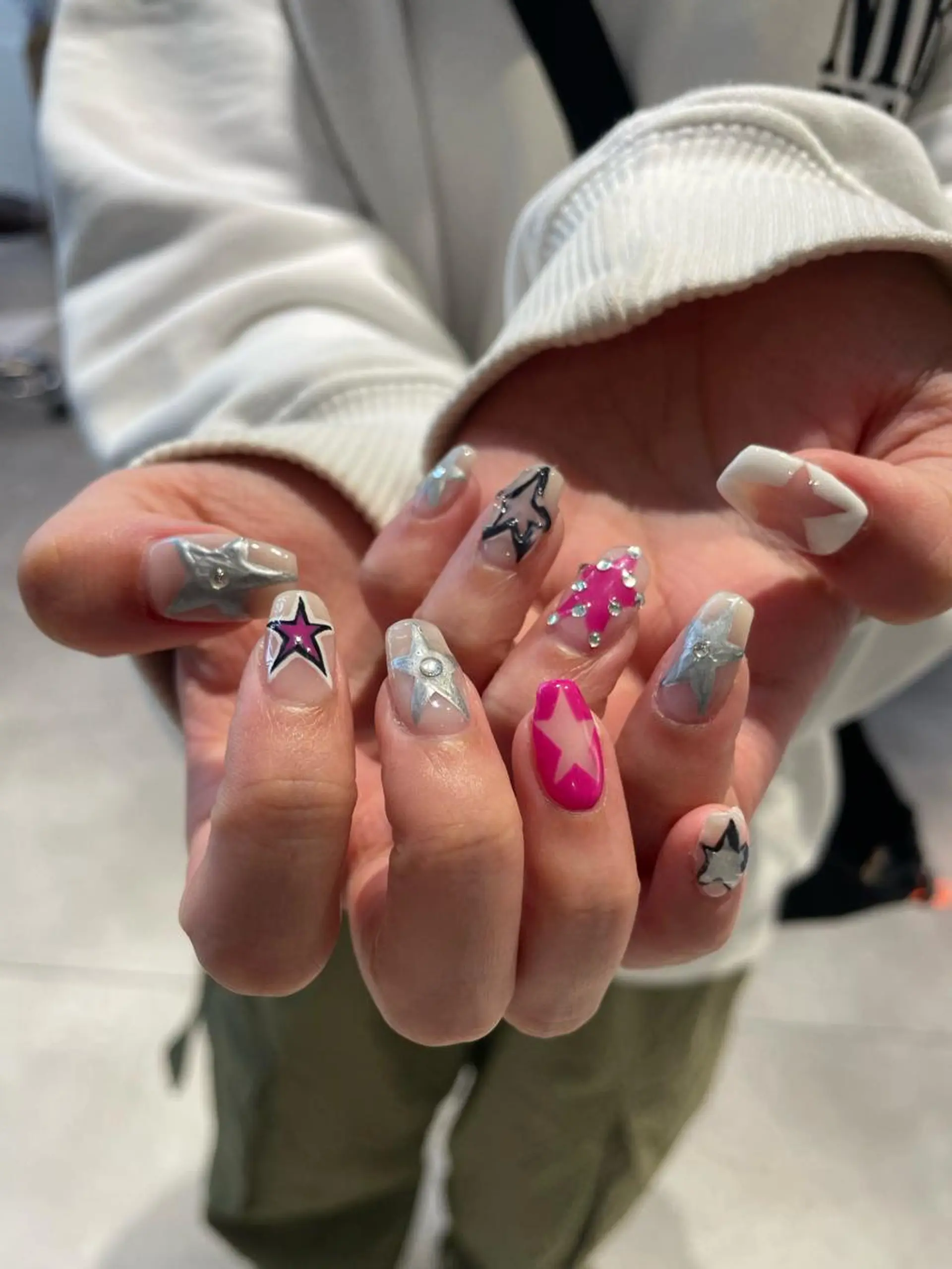 ネイル デザインカラー 🎀REINA🎀のヘアスタイル