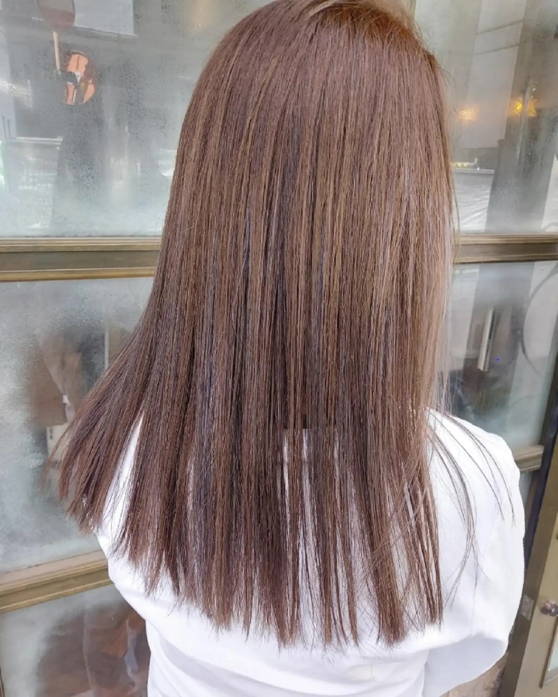 ロング カラー アッシュ ベージュカラー ハイライトカラー ハイライト grow上野御徒町【グロウ】所属・ブリーチ・ハイトーン 特化🎉内山のヘアスタイル