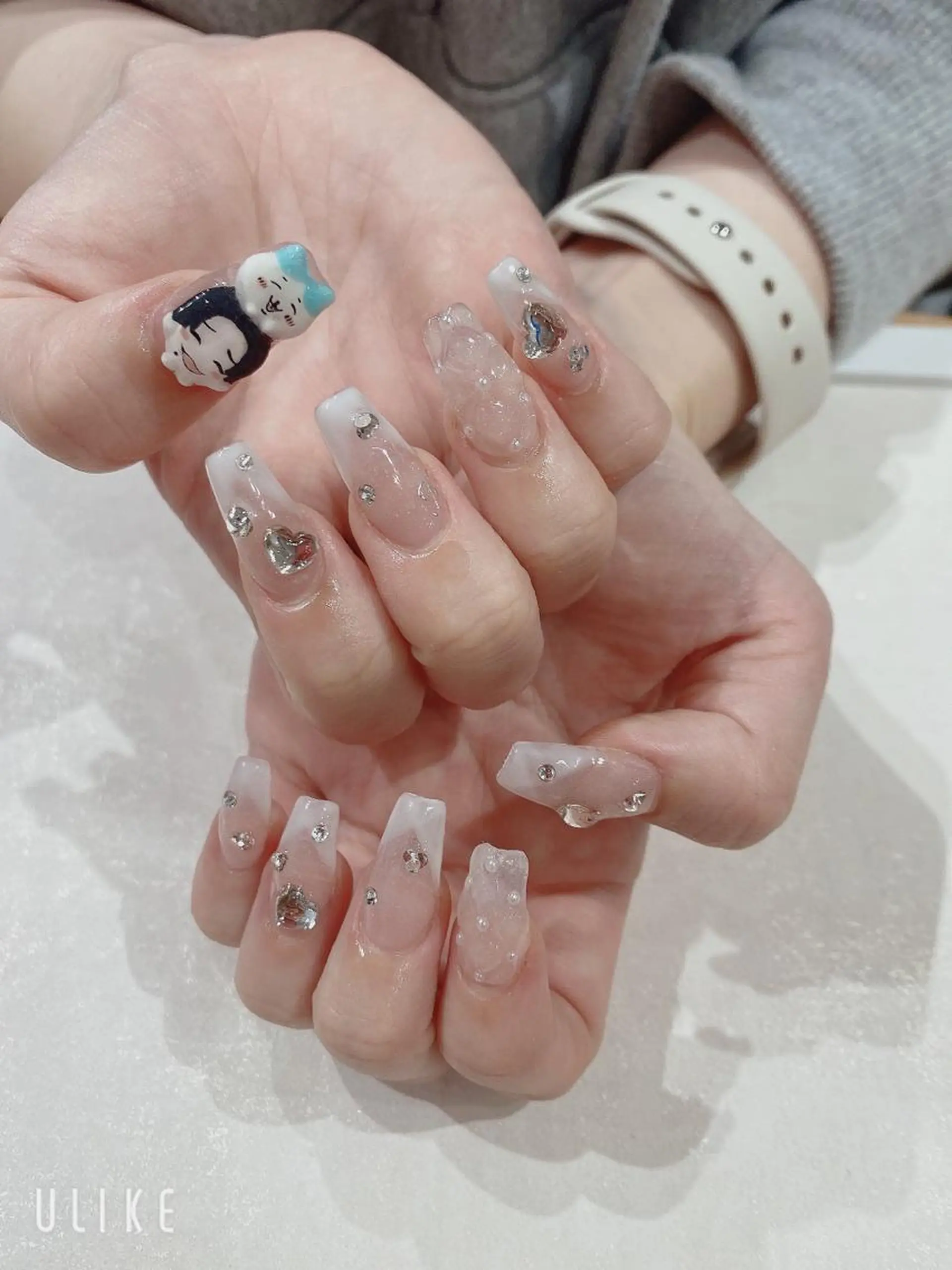 ミディアム ハンドネイル JNA認定講師🌸 RIEのネイルデザイン