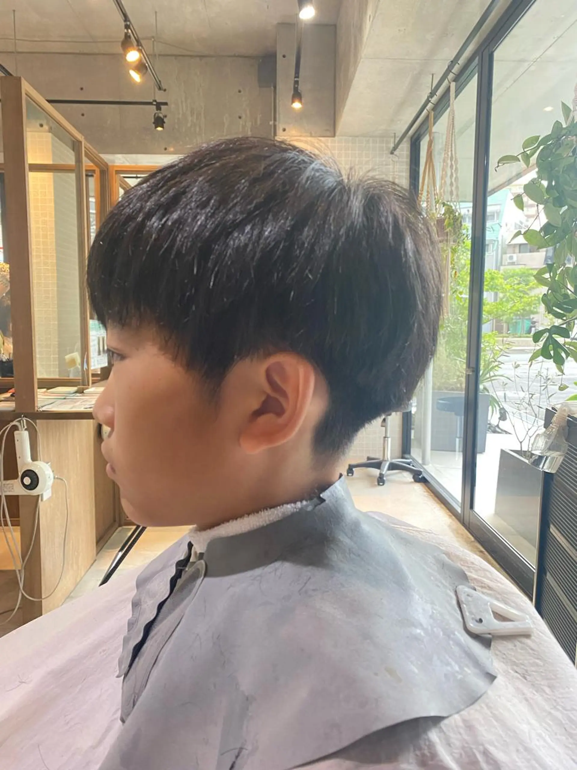 メンズ マッシュ FERIA池田 石田較貴のヘアスタイル