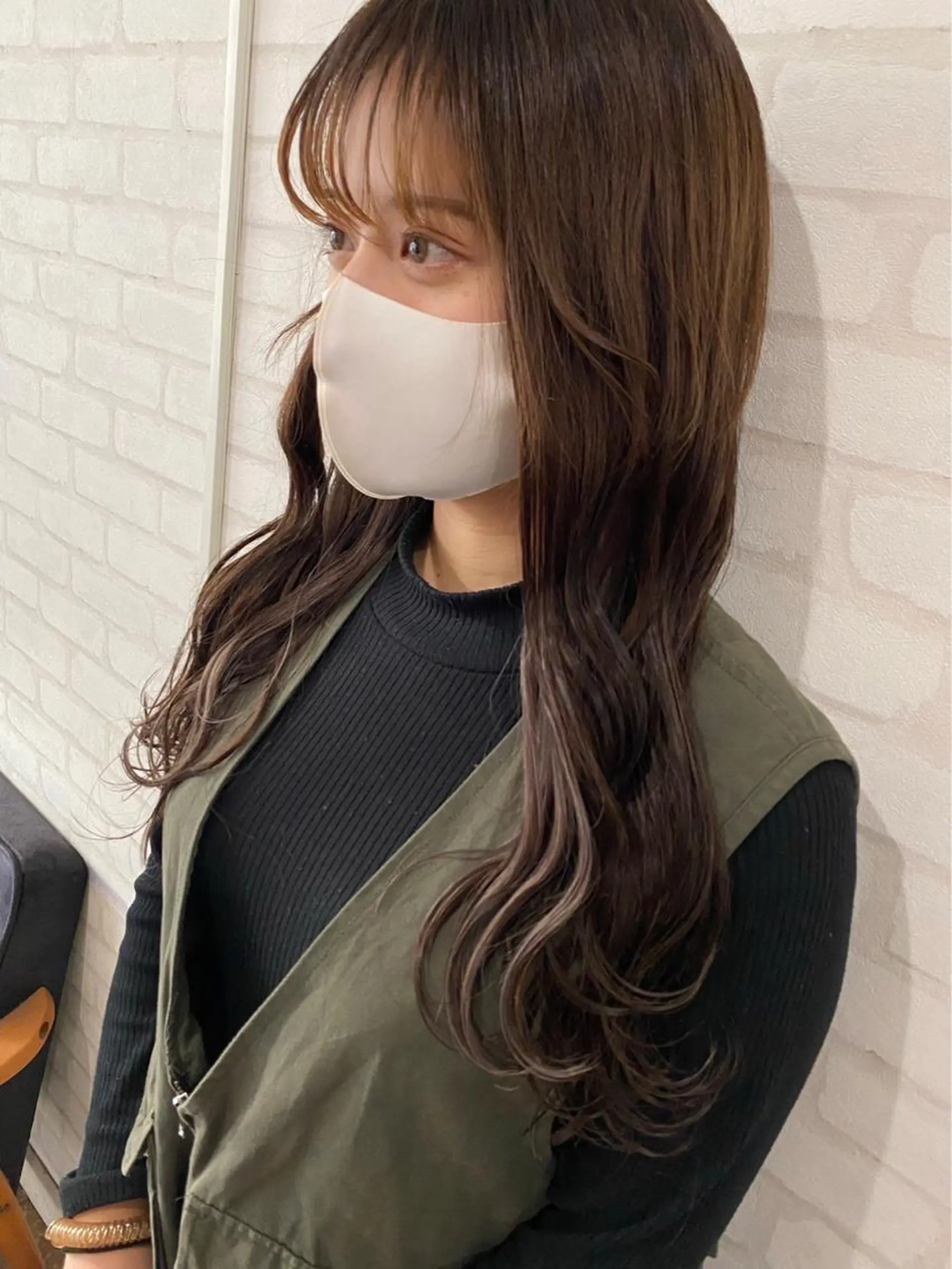 ロング ヘアカラー トリートメント cocoluana(ココルアナ)所属・韓国風ヘア専門 🇰🇷Noaのヘアスタイル