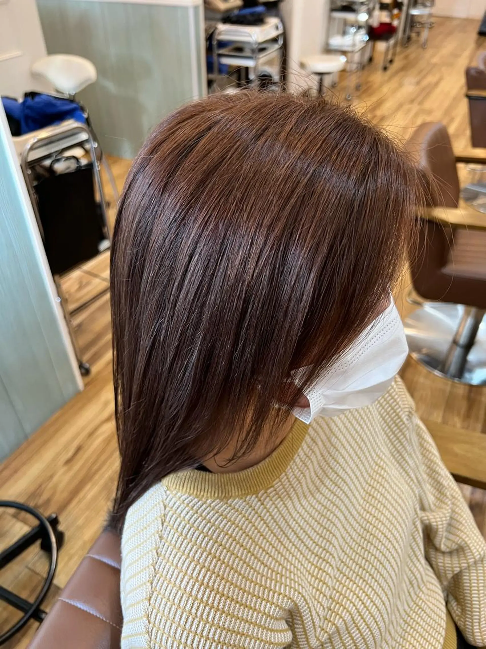 ロング カラー ブラウンカラー 美容室Class所属・🐰ハイトーンカラー 畠山　渡🐰のヘアスタイル