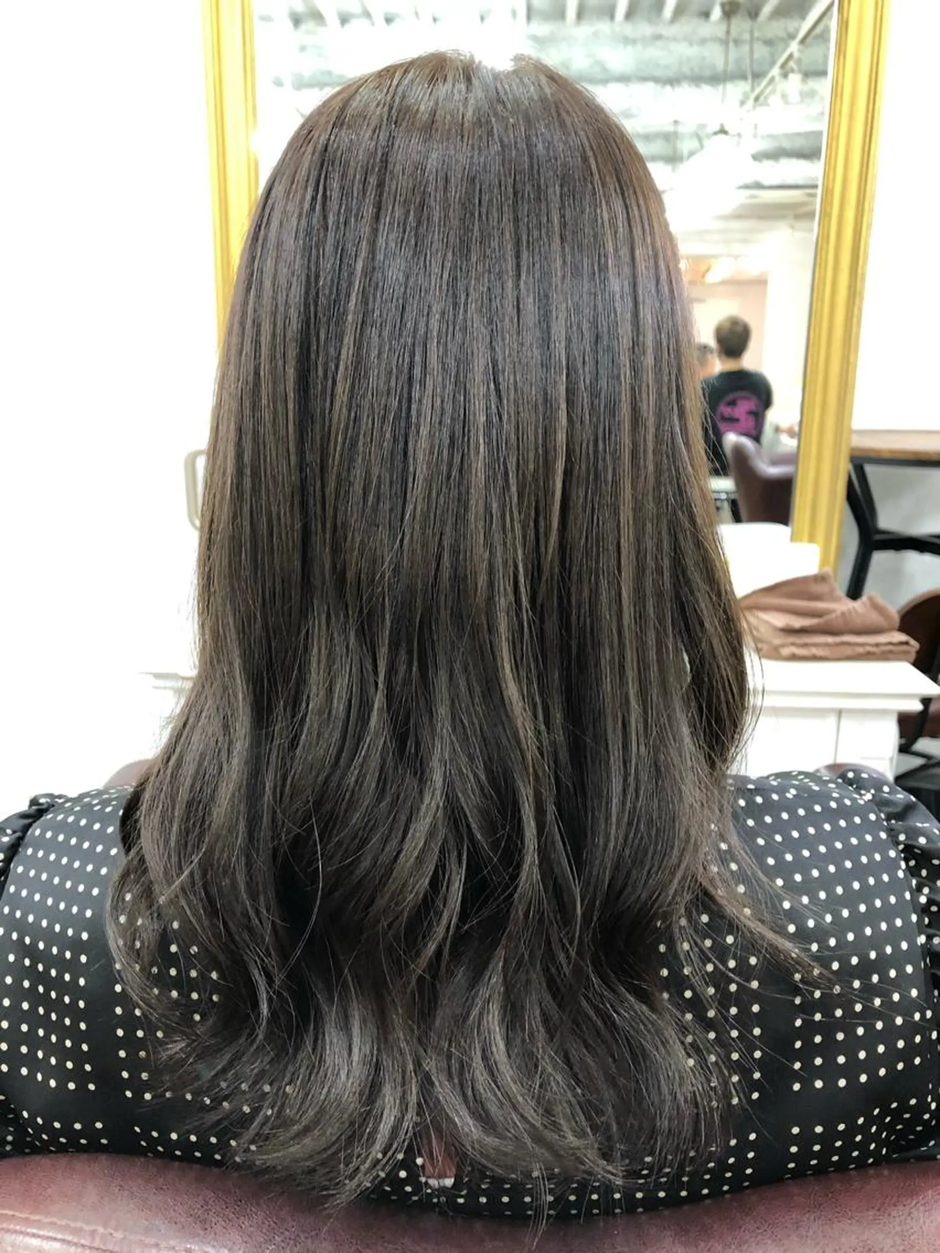 セミロング カラー 透明感カラー グレージュ レイヤー×髪質改善✨ 渋谷/佐藤侑哉のヘアスタイル