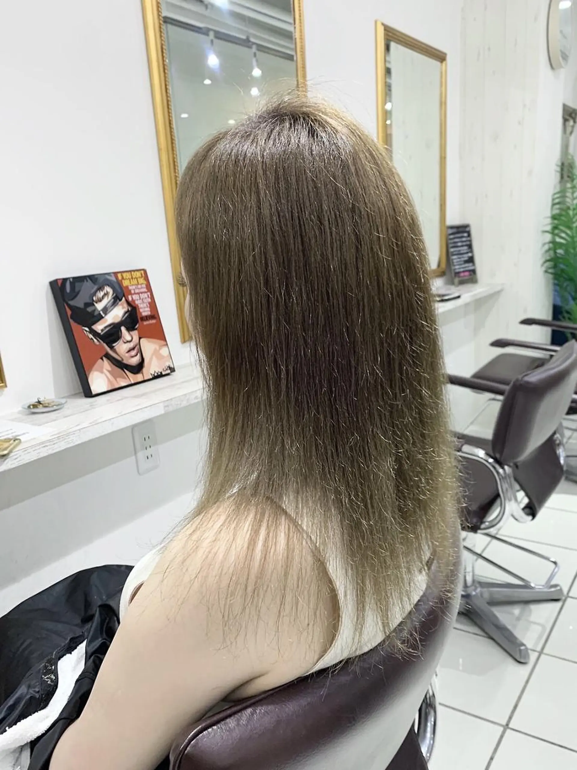 ロング カラー ヘアアレンジ レミーエクステ大阪 Device梅田のヘアスタイル