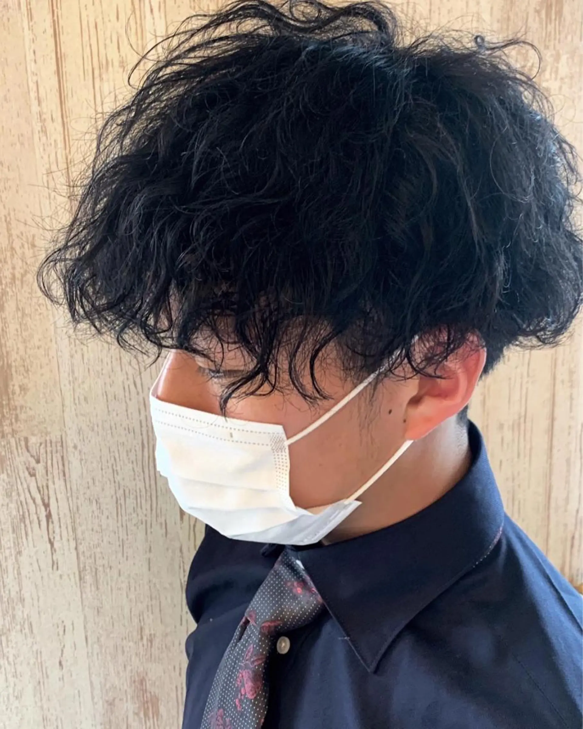 パーマ メンズ カット パーマ RAY+beauty 安藤優樹のヘアスタイル