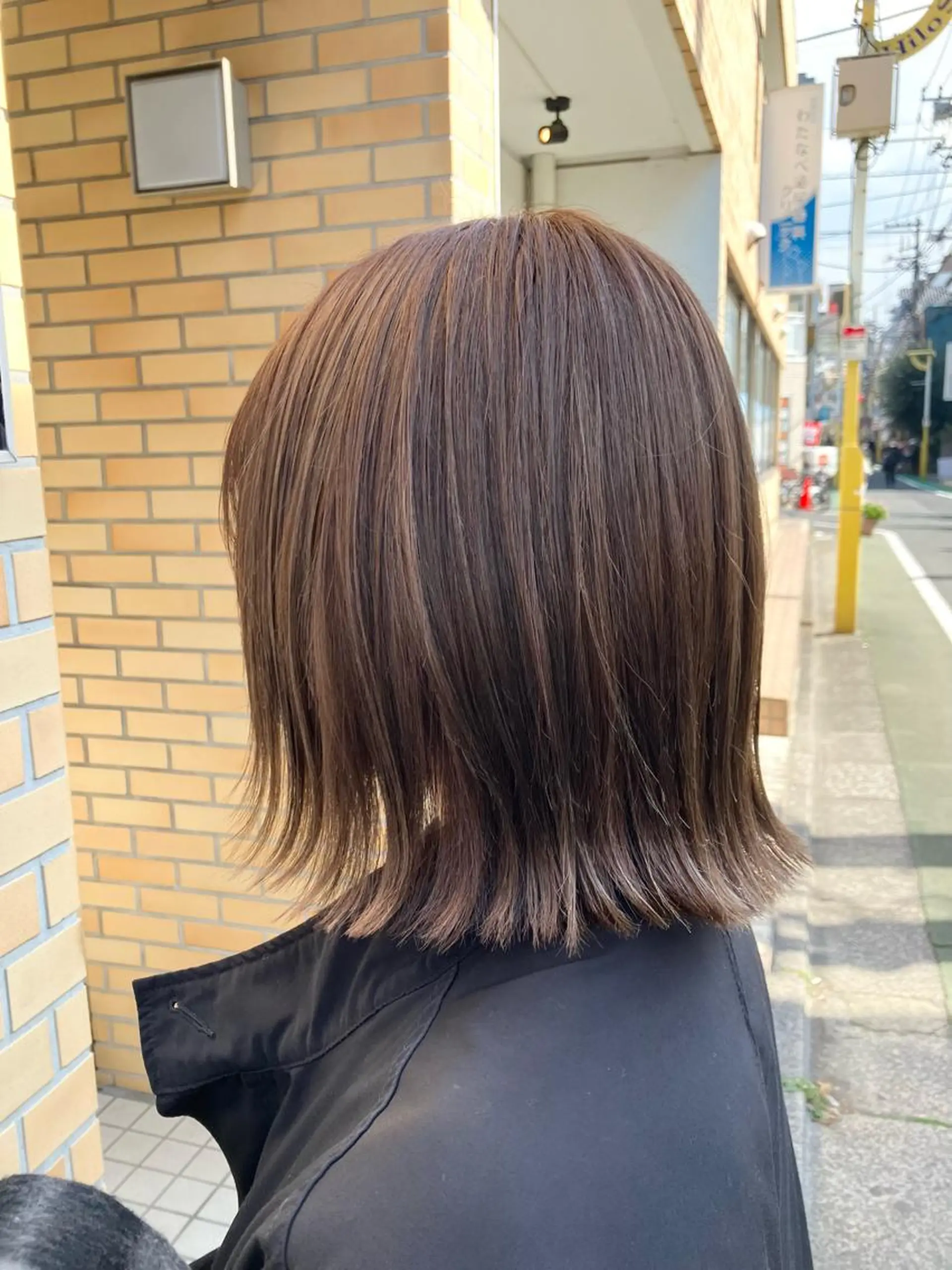 ショート カラー パーマ ニュアンスカラー／ メンズ🌙久住綾香のヘアスタイル