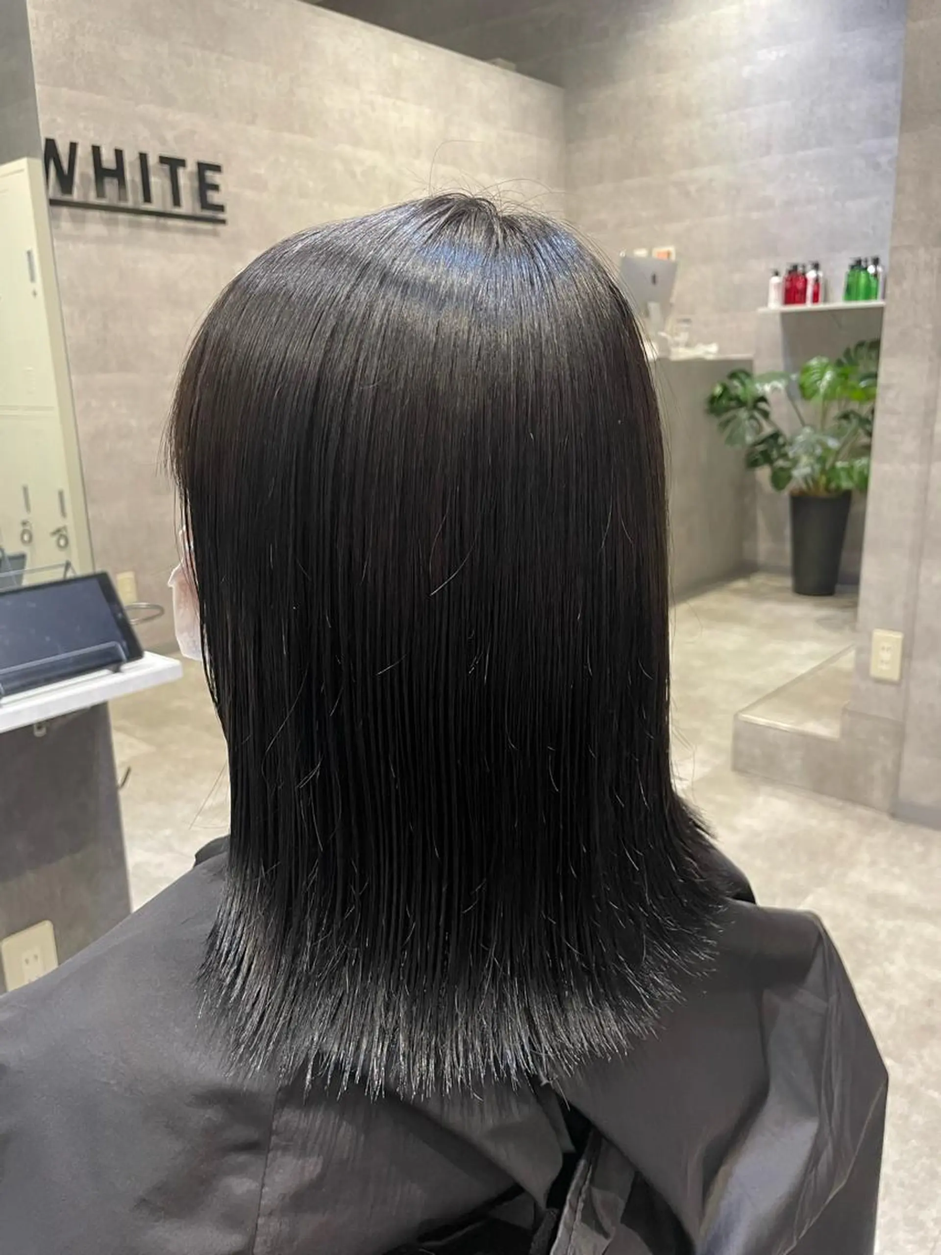 ミディアム カラー カット ヘアカラー saho .のヘアスタイル