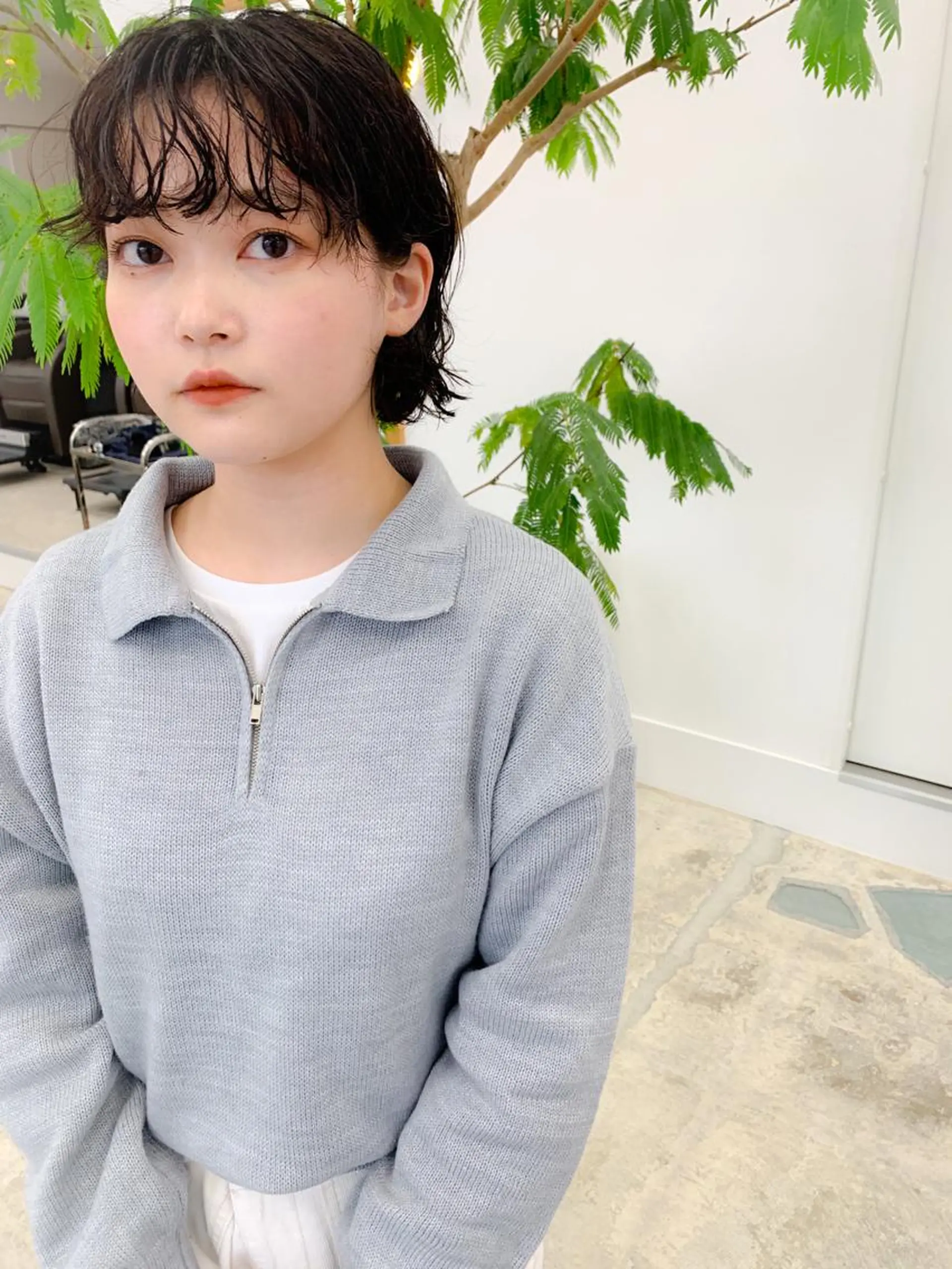 ショート ボブ SALOWIN 名古屋所属・パーマ落とし/ パーマ特化/丹羽舜太のヘアスタイル