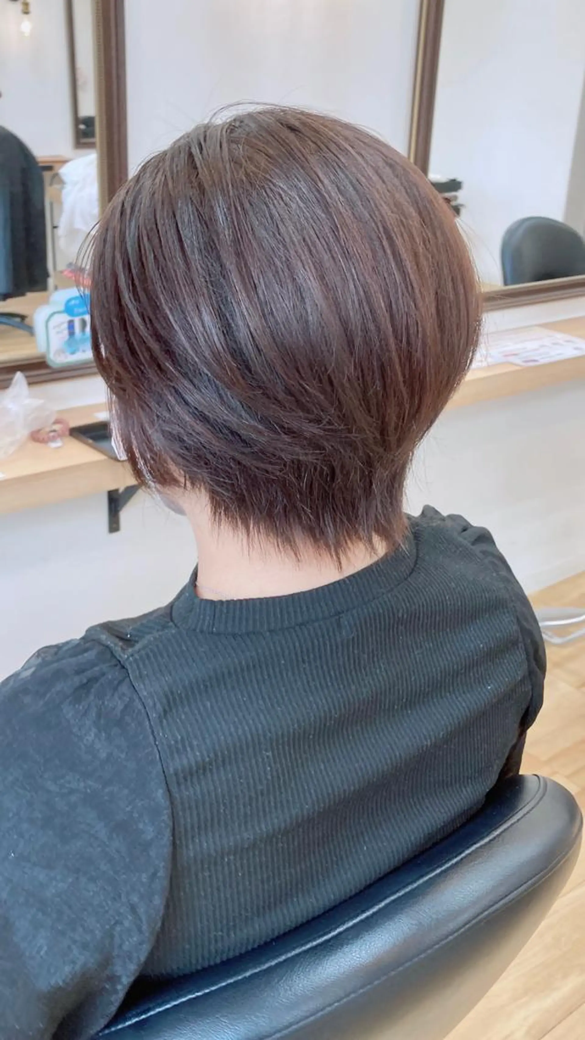 ショート カラー カット トリートメント 大野 まゆのヘアスタイル