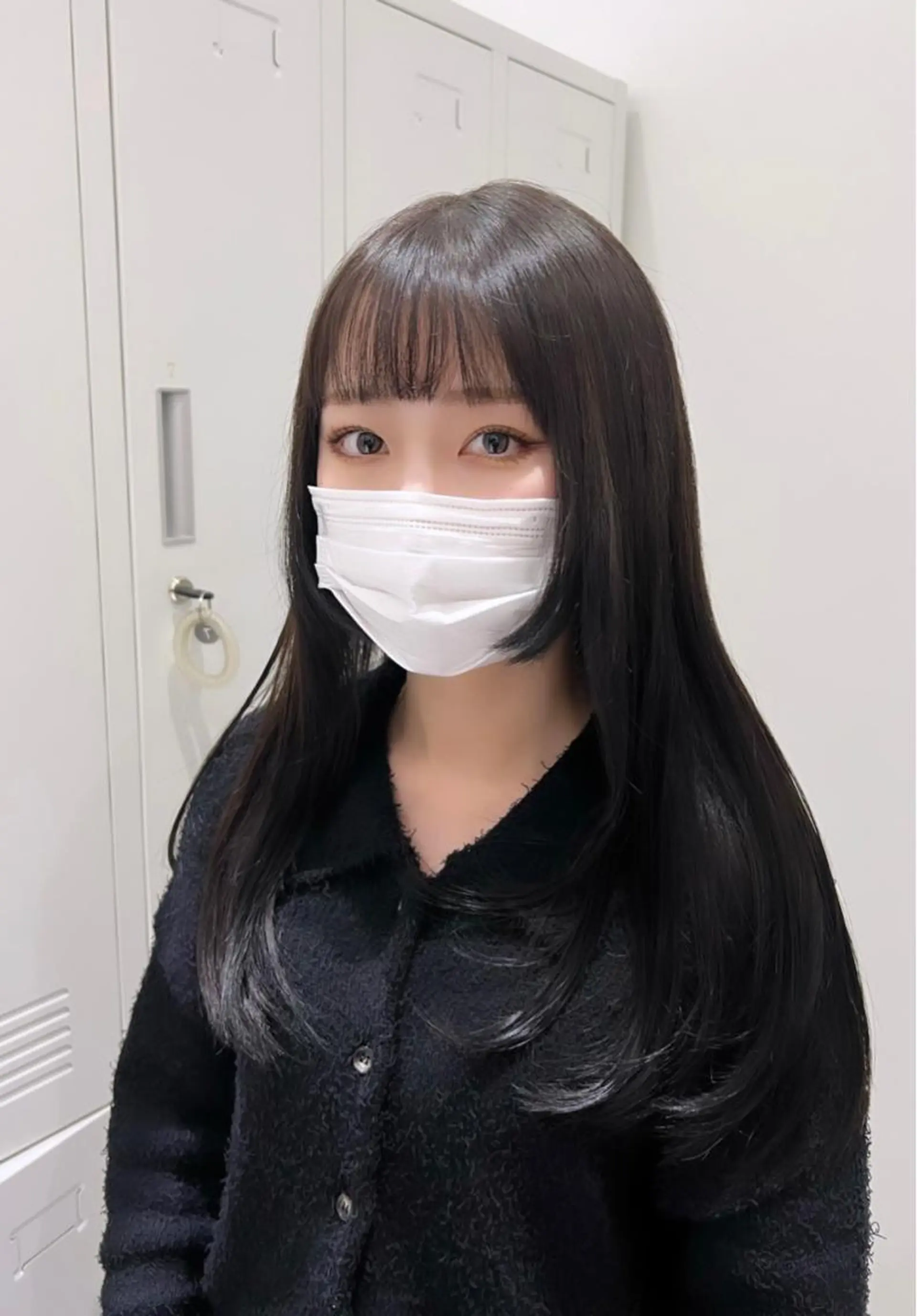 ロング カット ヘアカラー トリートメント 韓国ヘア🩶侑矢 艶髪透明感/福岡のヘアスタイル