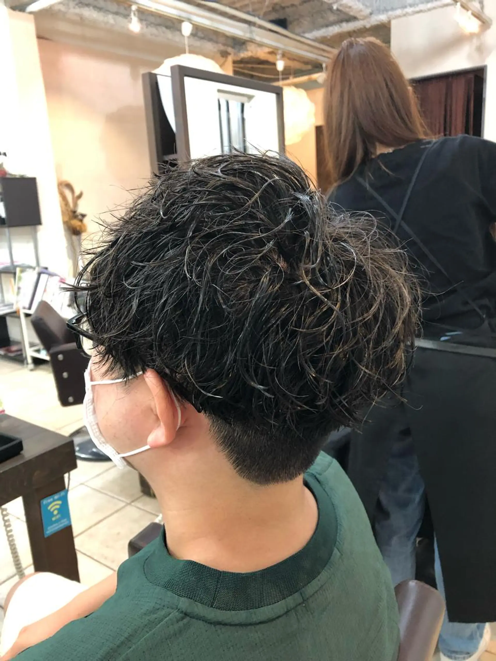 パーマ メンズ カット パーマ カ レラのヘアスタイル