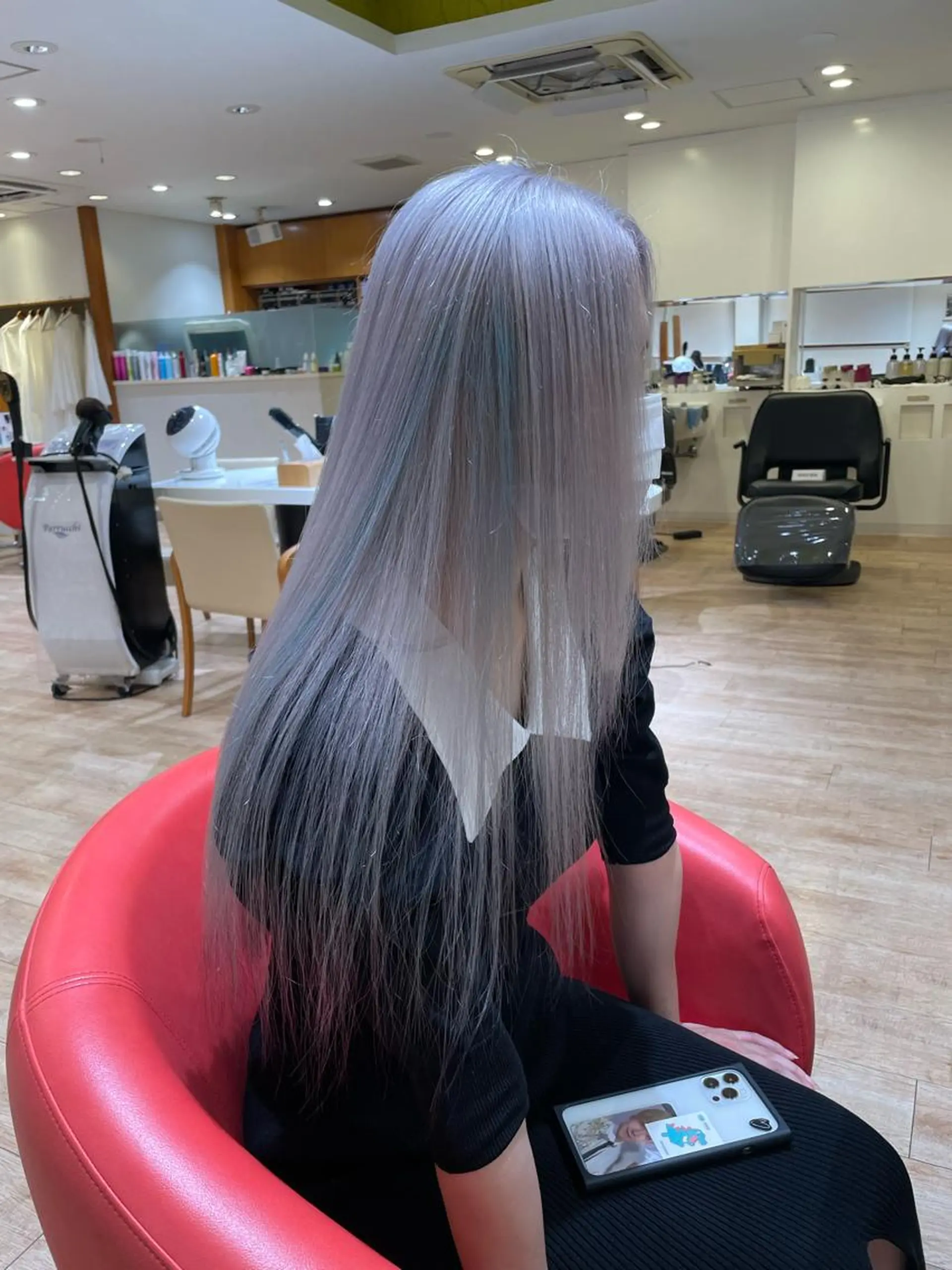 ロング カラー befine所属・石岡 政宗のヘアスタイル