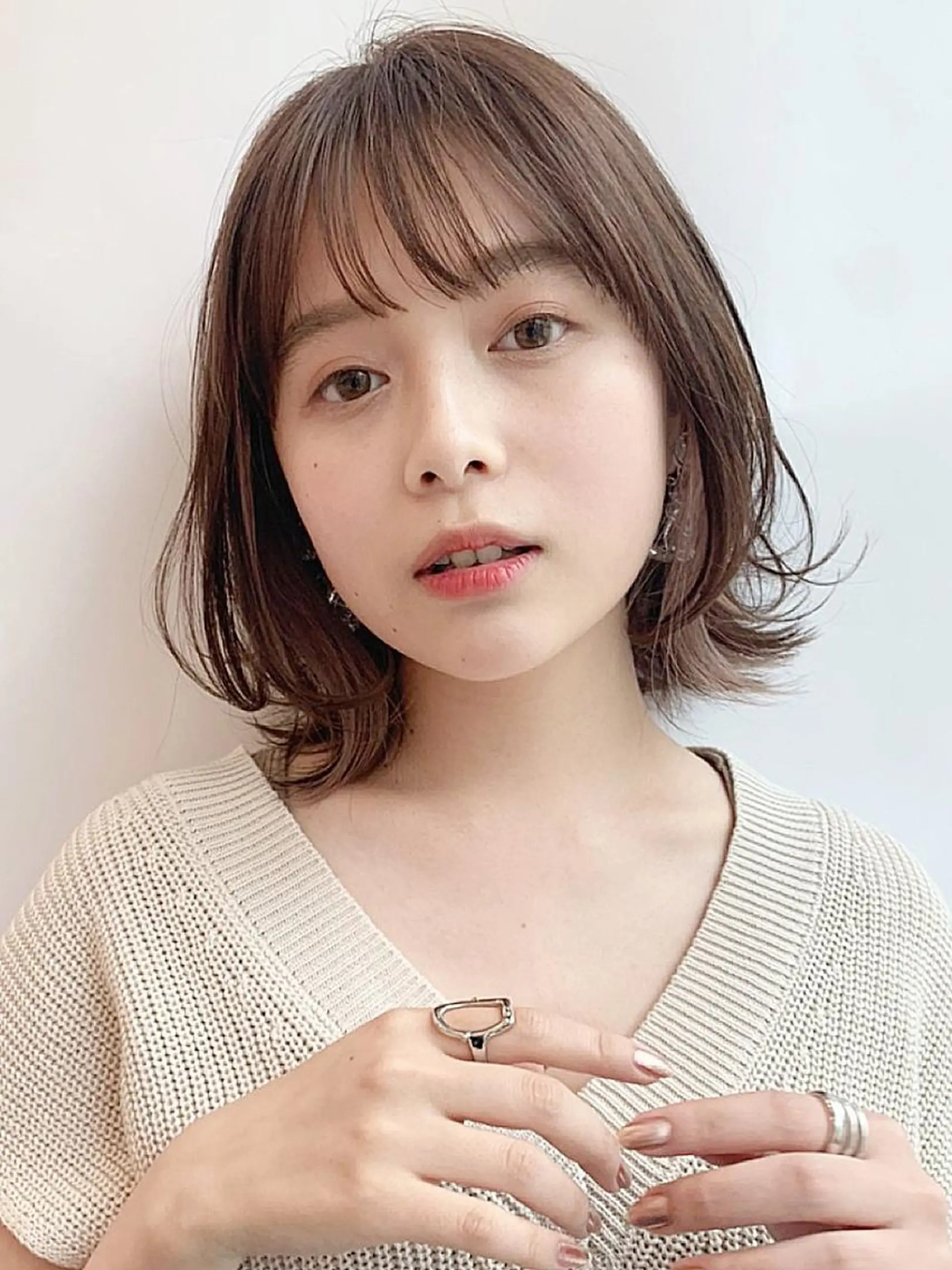 ミディアム カット メンズ✨パーマ 大室雄基のヘアスタイル