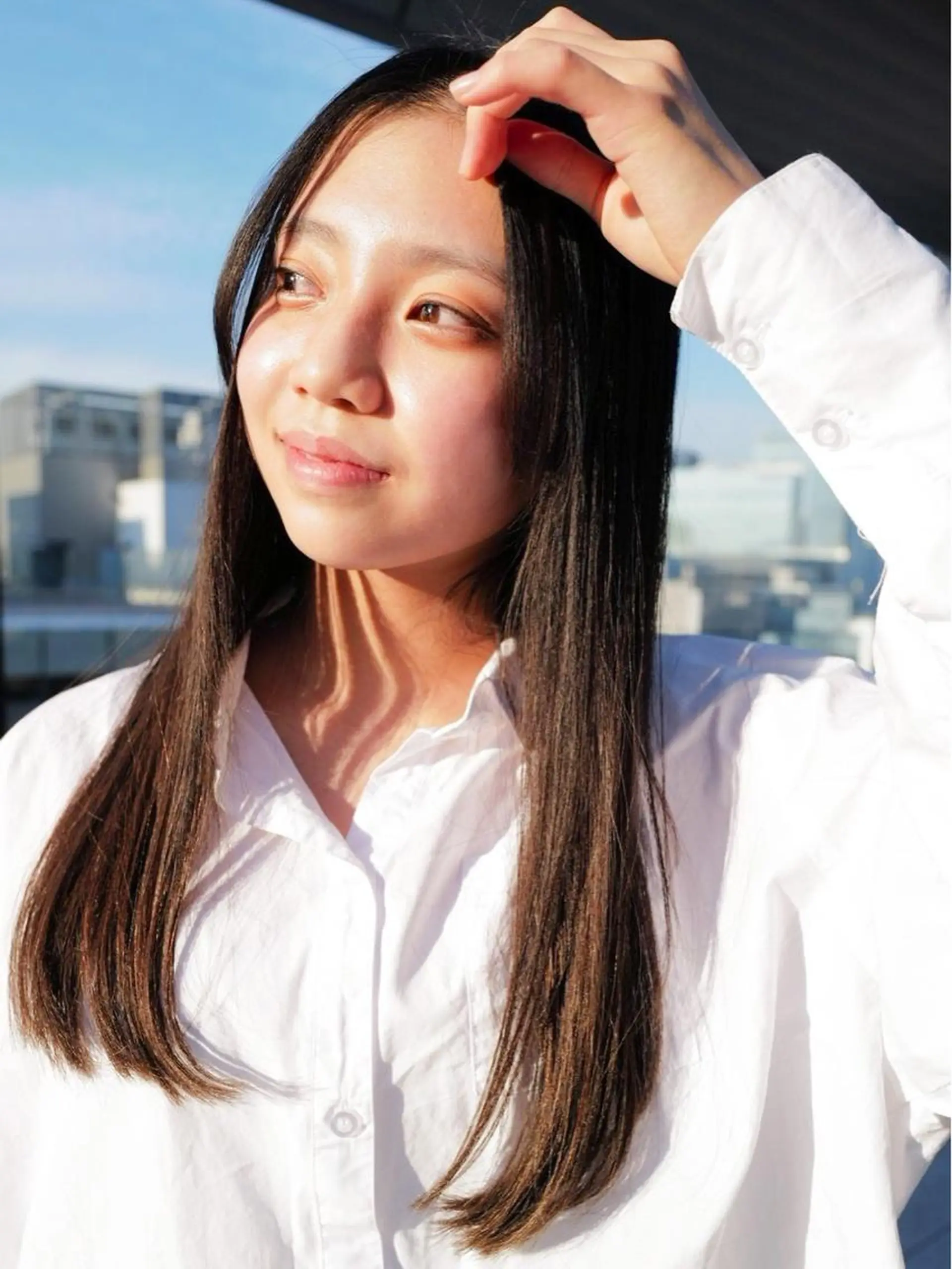 ロング カラー パーマ ヘアアレンジ cecil hair 難波店所属・髪質改善透明感カラー /SHOGO☀️のヘアスタイル