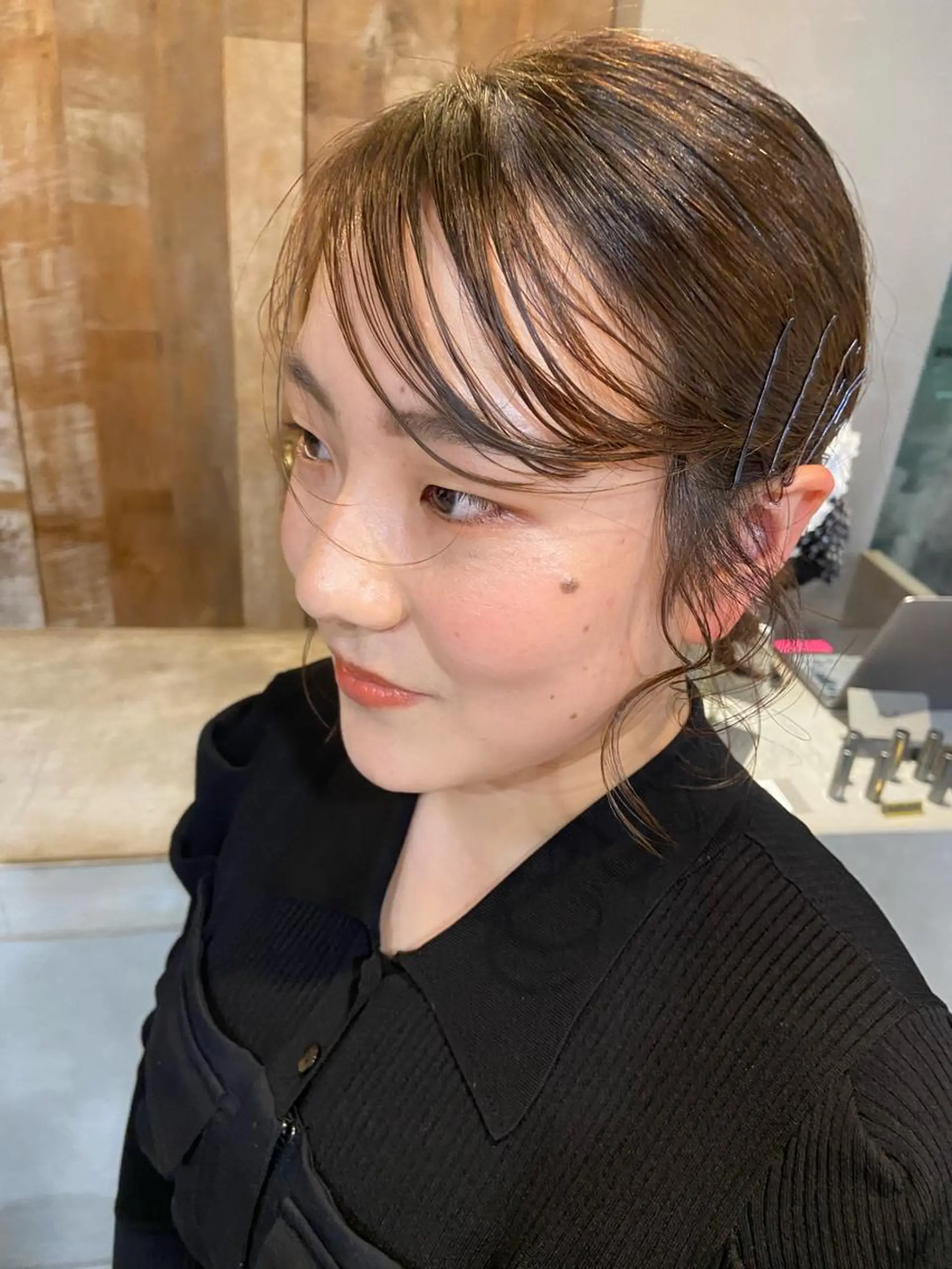 カラー ヘアアレンジ ヘアセット Mirai 🧸のヘアスタイル