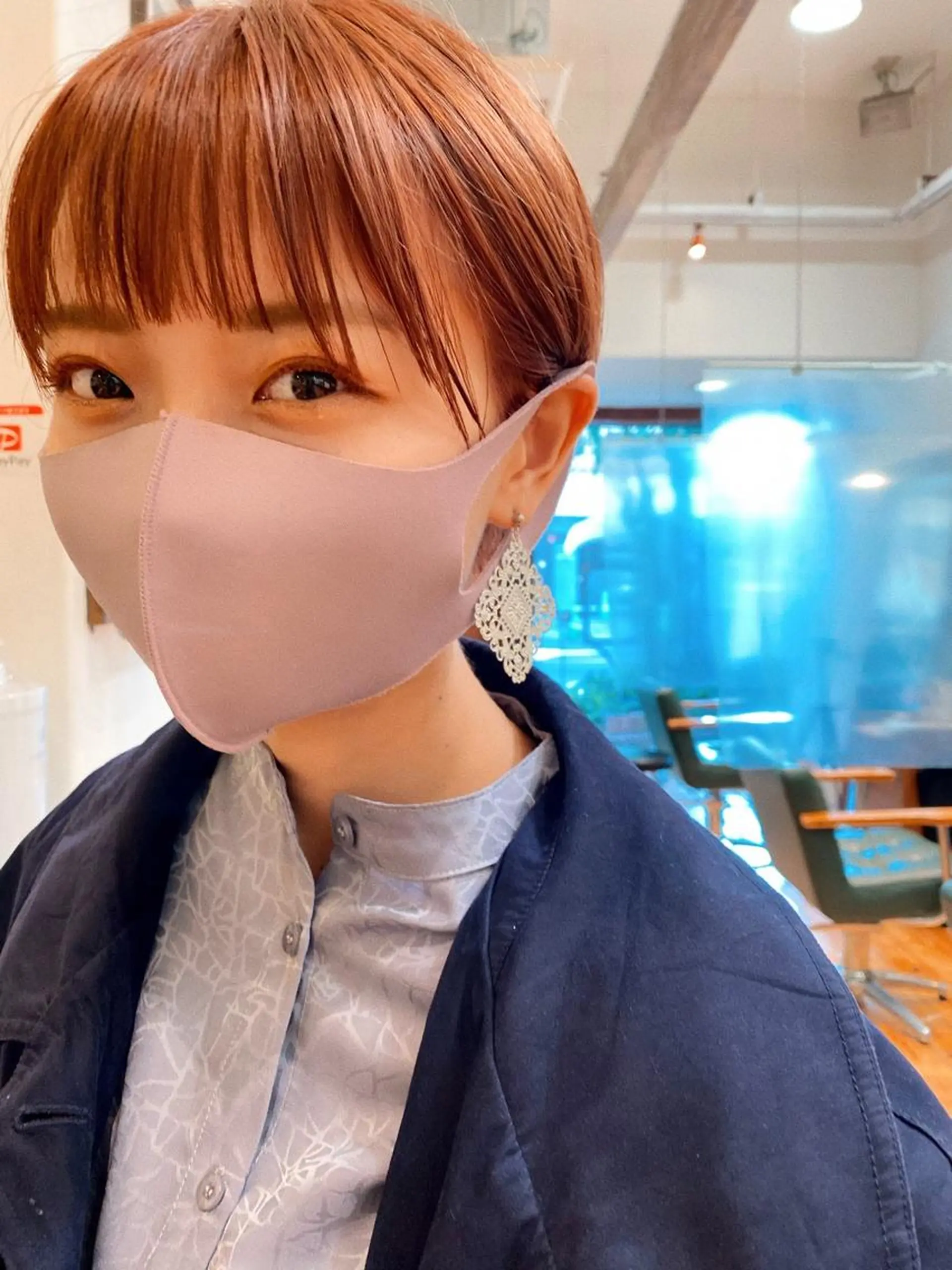 ショート カラー カット特化柏駅 徒歩3分LOUのヘアスタイル