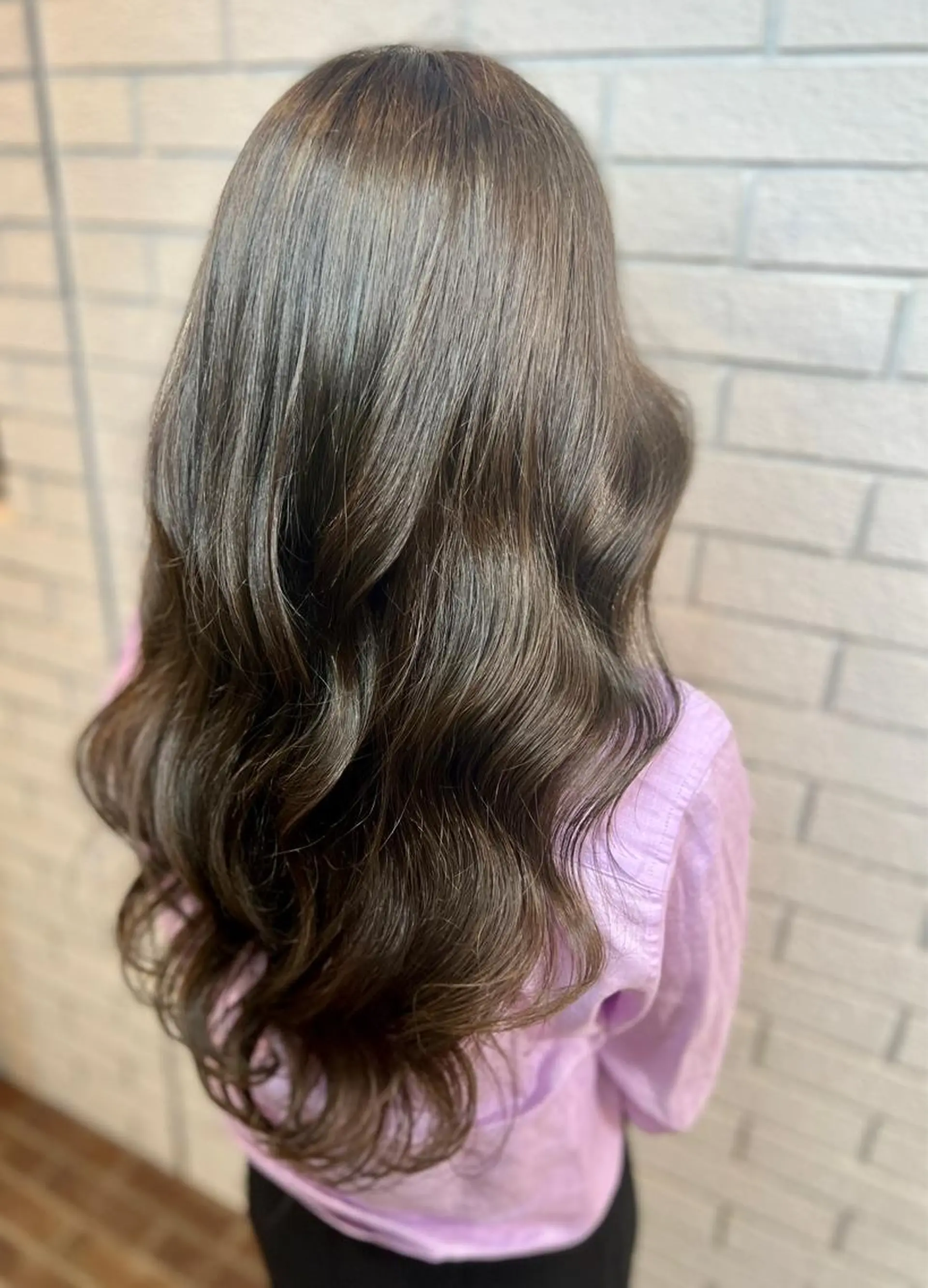 ロング カラー ブリーチ ケアブリーチ 透明感カラー グレージュ ハイライトカラー 髪質改善✨艶カラー MASAYAのヘアスタイル