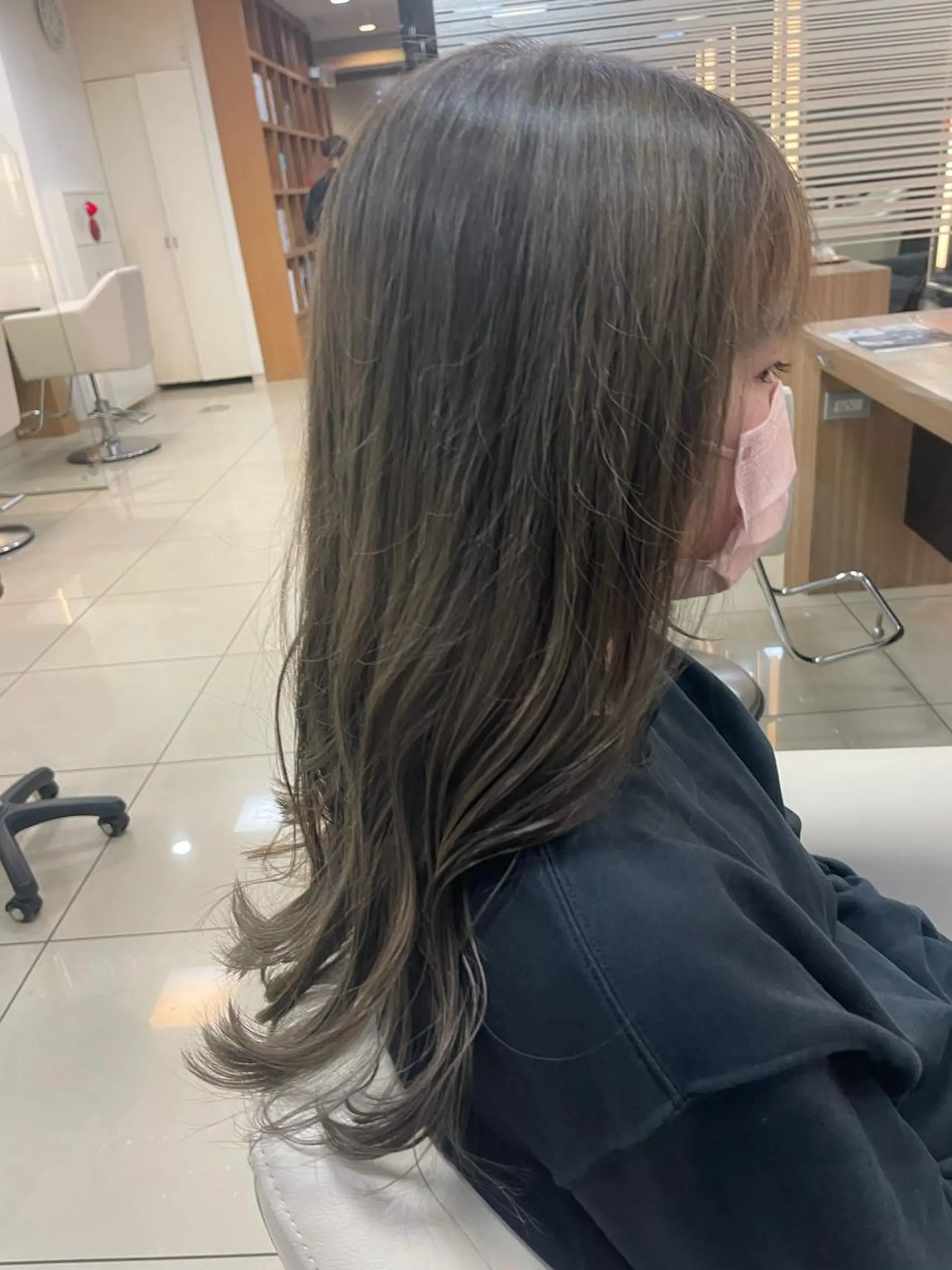 ロング カラー ヘアカラー パーマ/ボブ/ ヘルシーカラー/風花のヘアスタイル