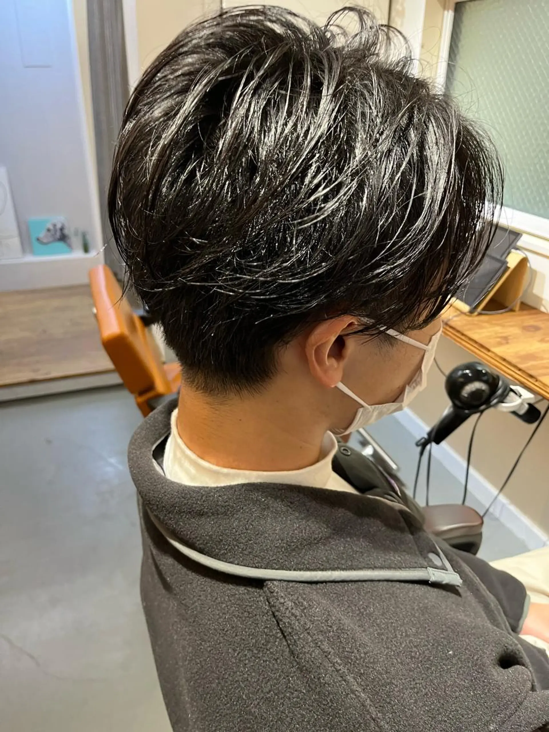 ショート メンズ カット 代表　土屋ヒロユキ ショートカットのヘアスタイル