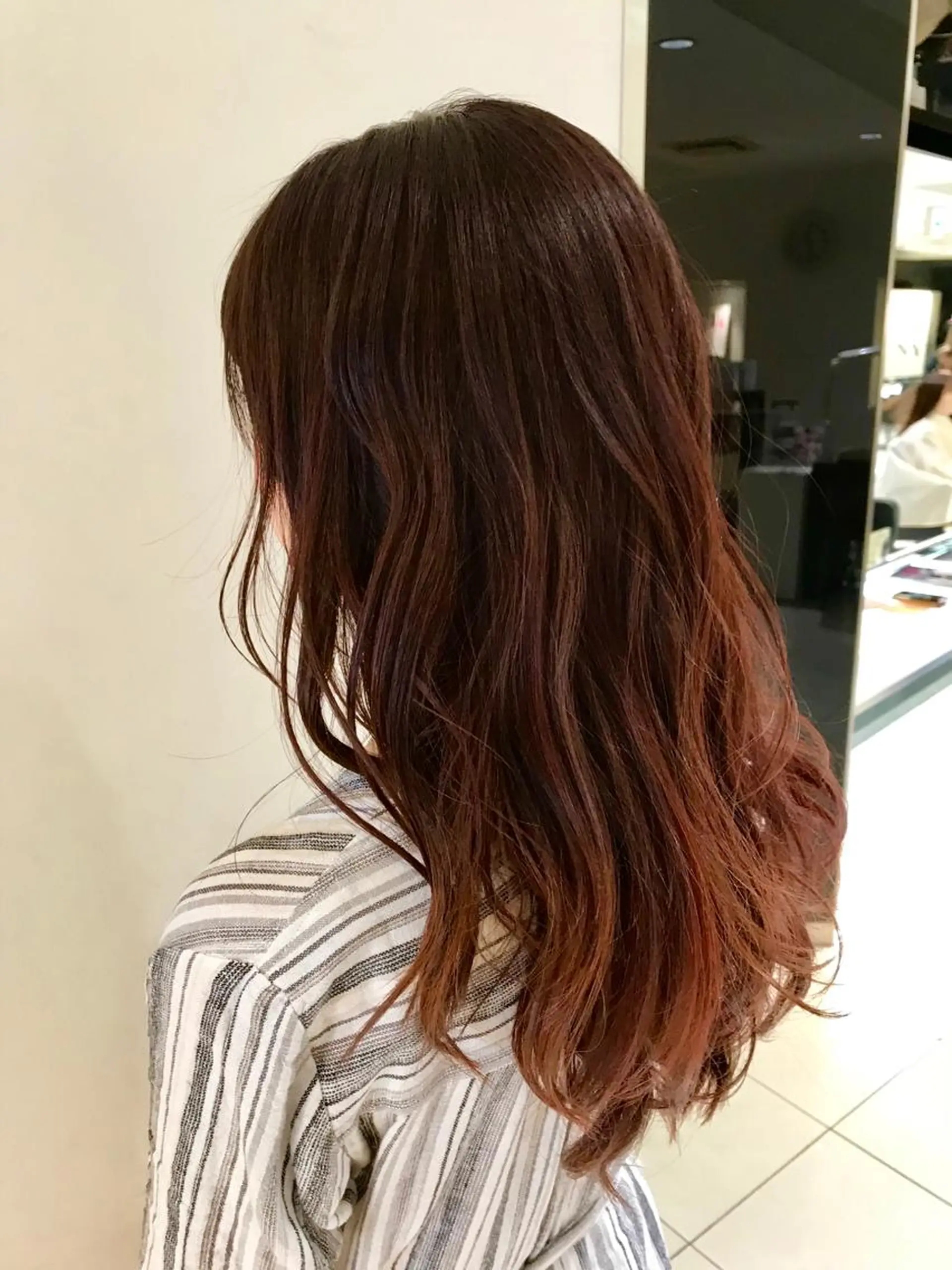 ロング カラー ヘアカラー ブリーチカラー/ 岩破瑞希のヘアスタイル