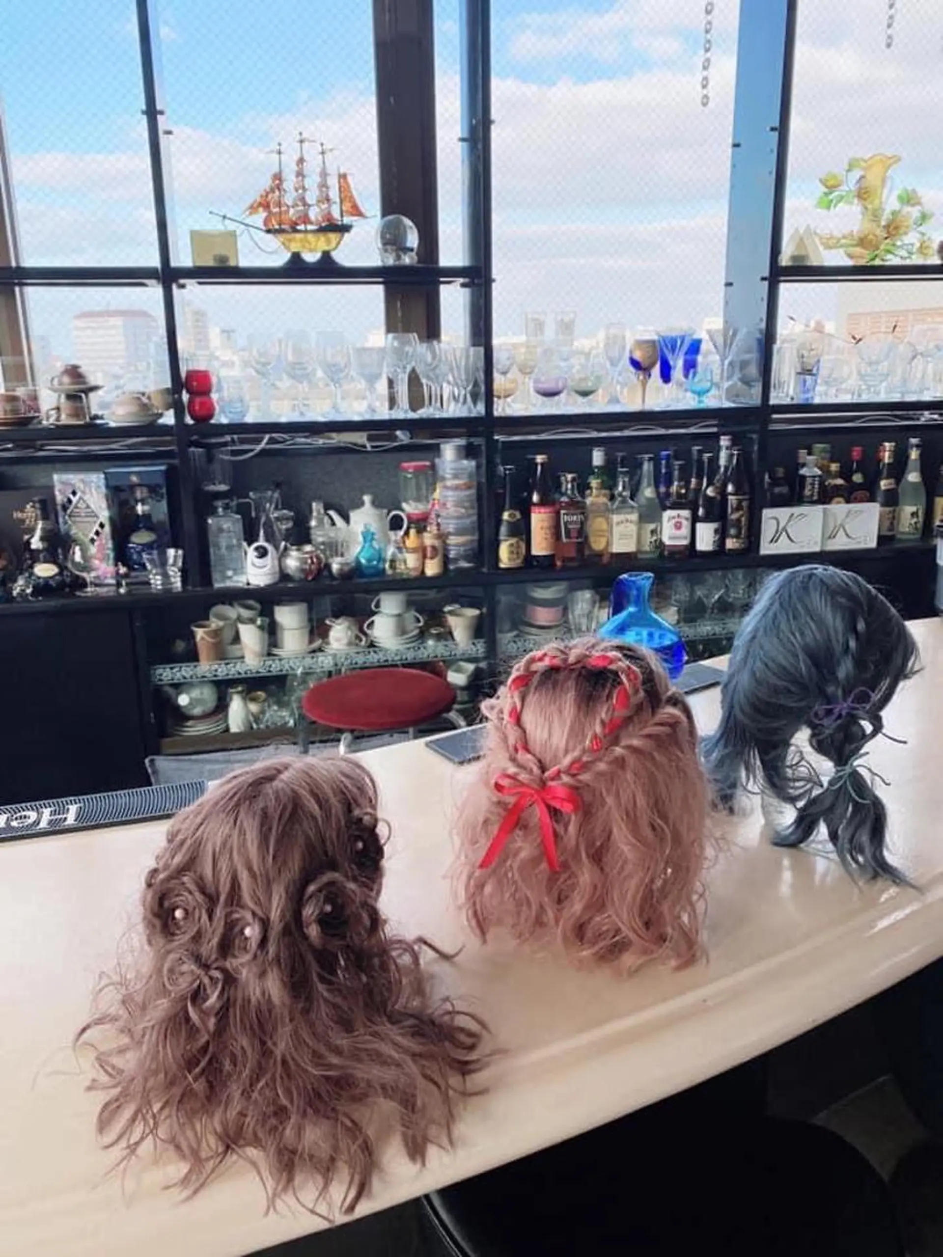 セミロング 銀河 ティンガーラのヘアスタイル