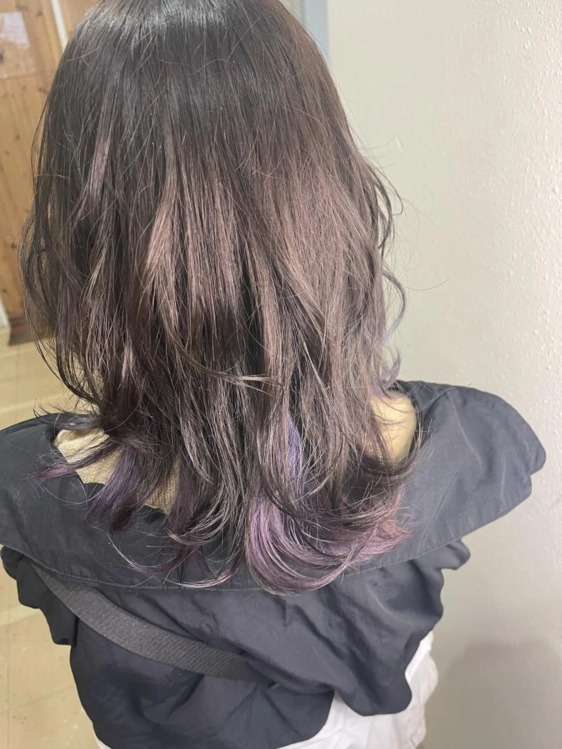 セミロング 韓国 / 中国ヘア 🦋Noniのヘアスタイル