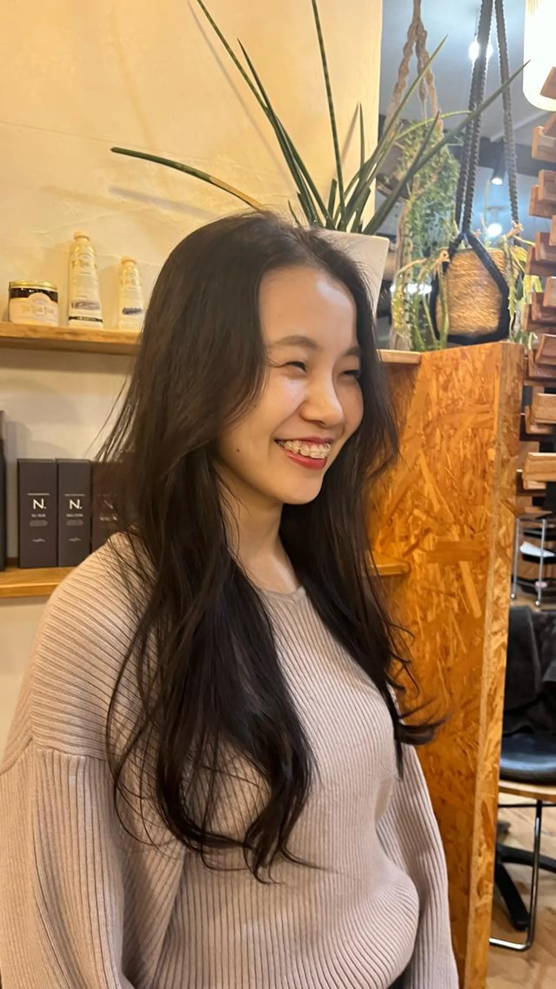 ロング カラー カット ヘアセット reika 🩰のヘアスタイル