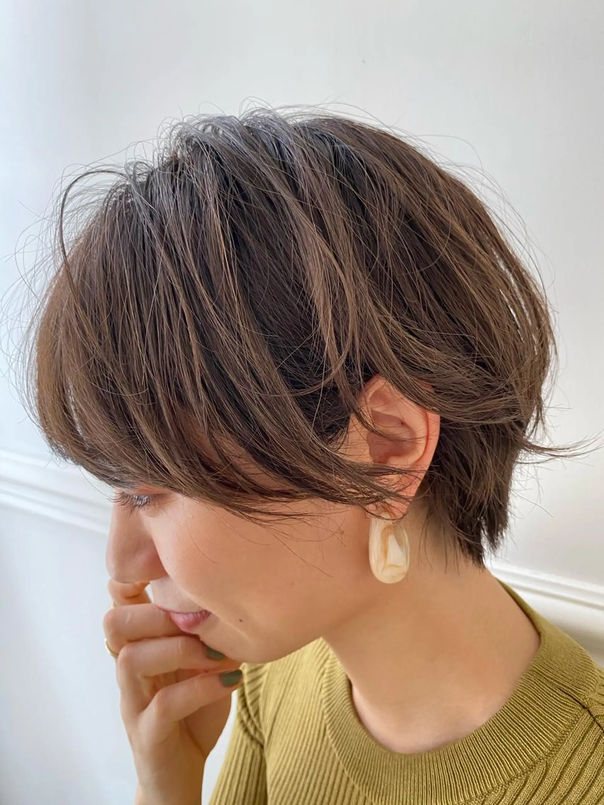 ショート カット ヘアカラー トリートメント ヘッドスパ putri店長 和田鈴采のヘアスタイル