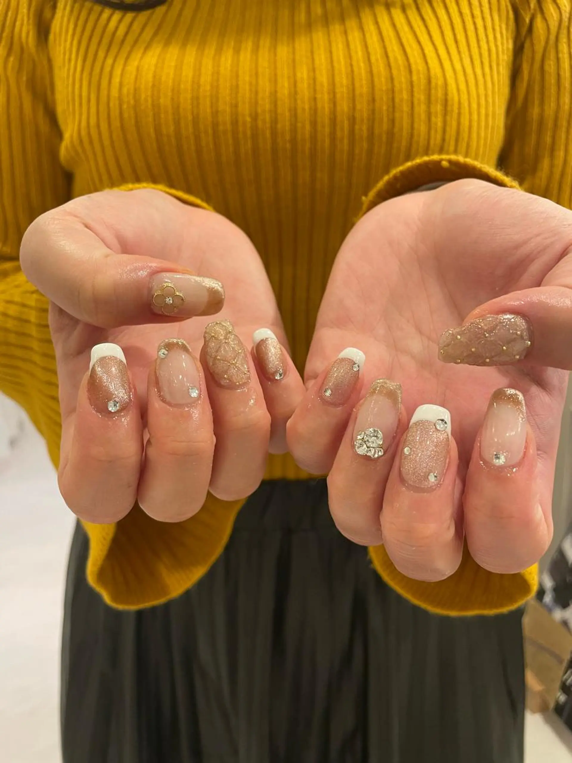 ネイル 束感まつ毛/ネイル/ LED♥KIRARAのマツエク・マツパデザイン