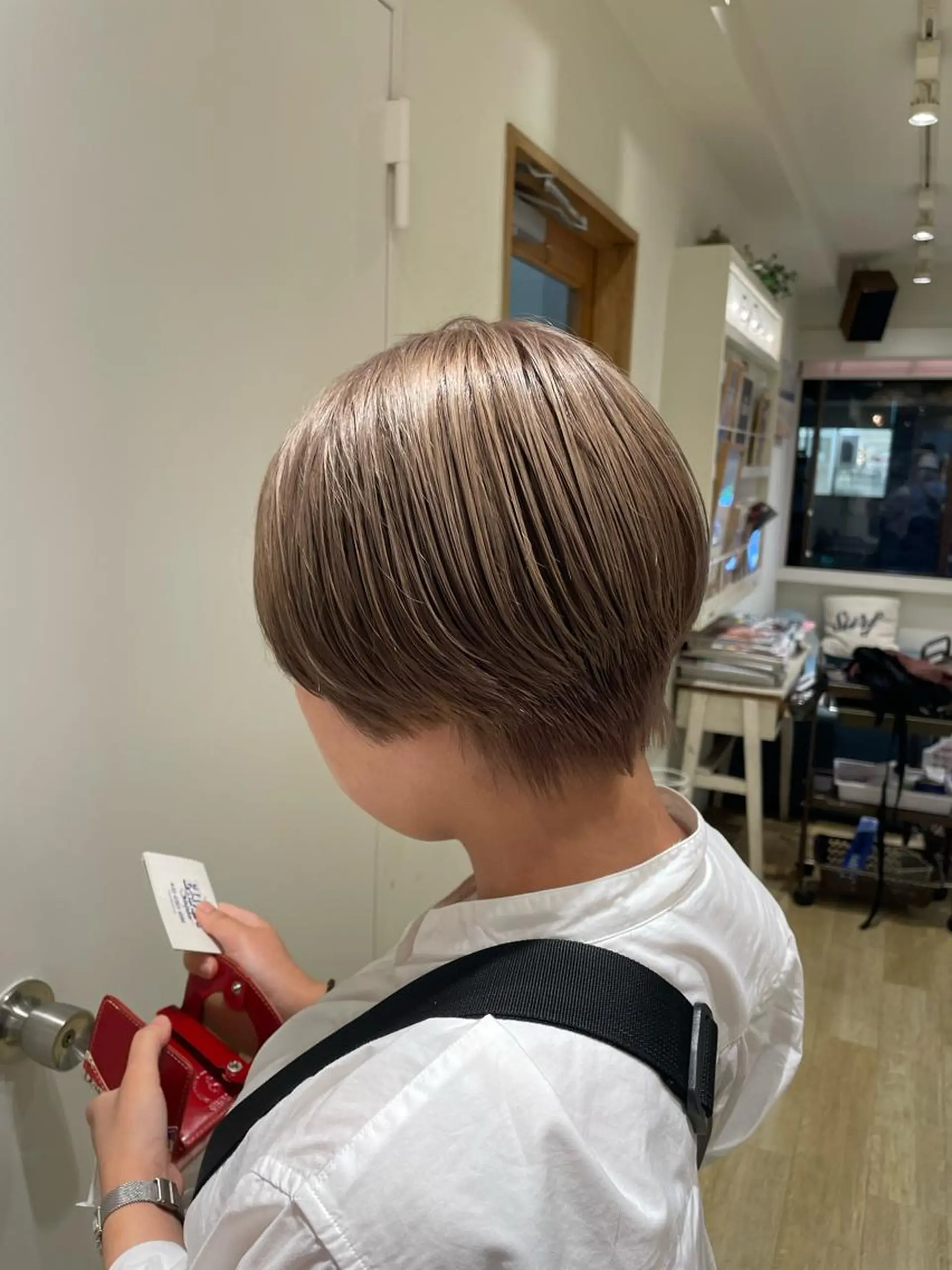ショート カラー パーマ ヘアアレンジ メンズ キッズ ネイル マツエク・マツパ アイブロウ 新宿　副店長 新井彩斗のヘアスタイル