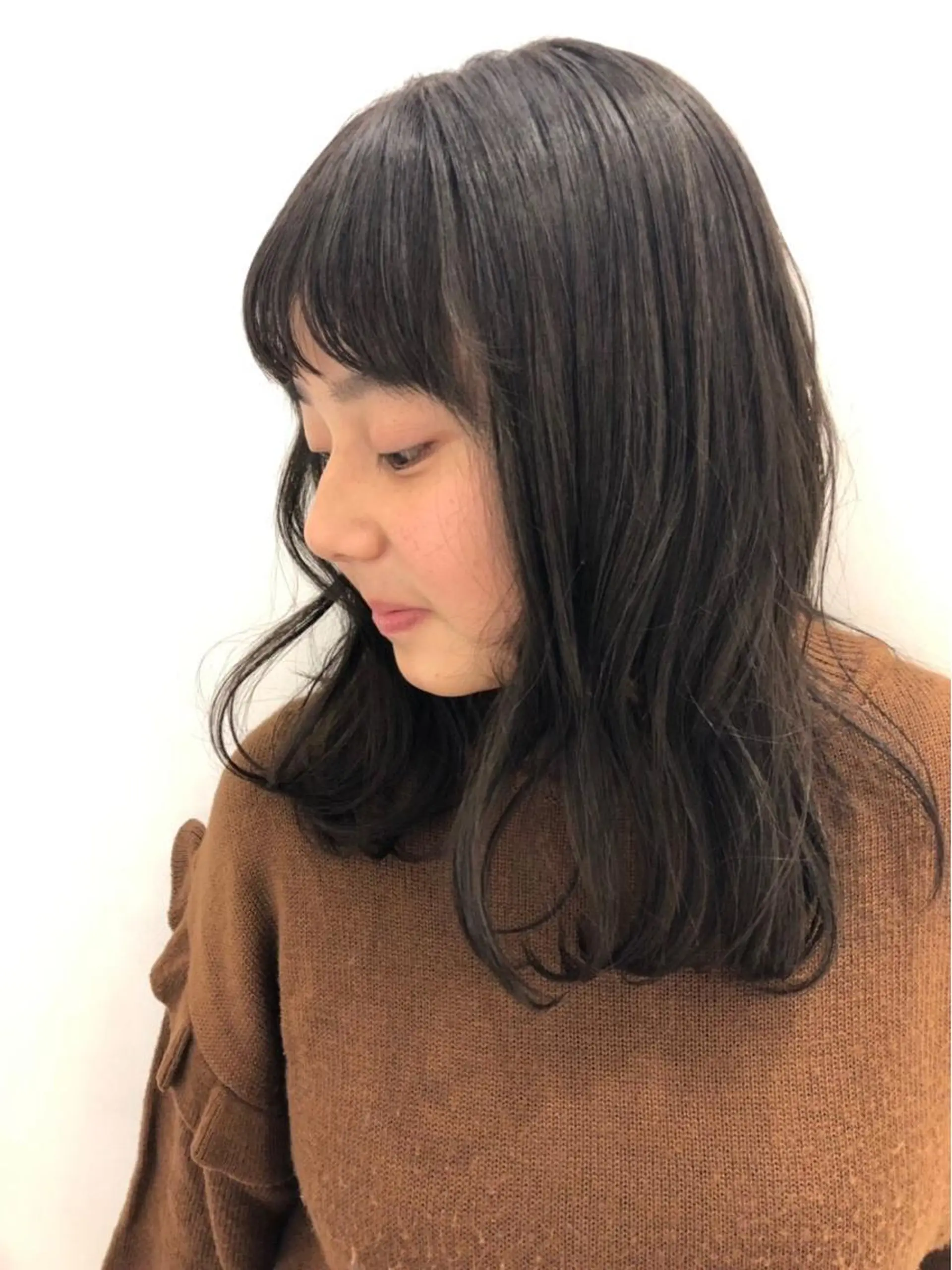 ロング カラー パーマ apish 夏琳のヘアスタイル