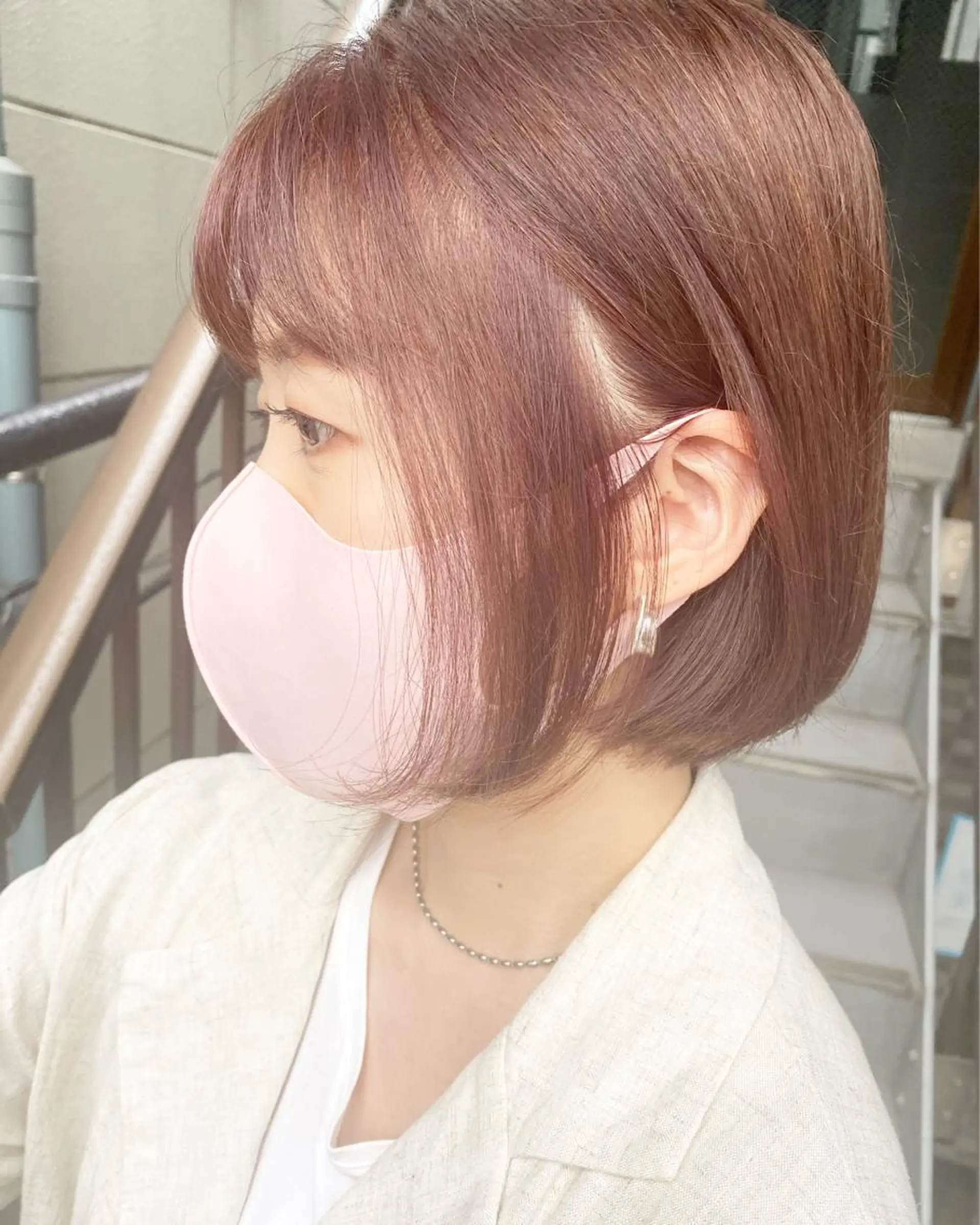 ミディアム カラー ヘアアレンジ ボブ ✨前田 優・2拠点✨ ✨恵比寿・札幌店✨のヘアスタイル
