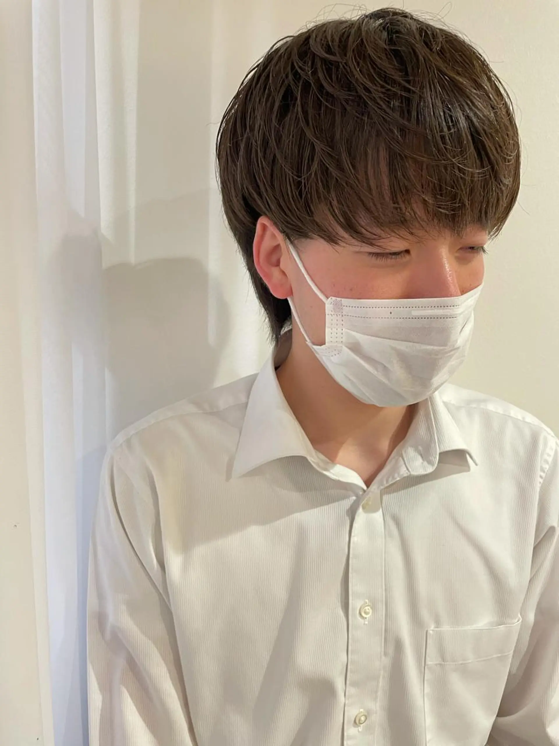 パーマ メンズ 藤井 みなみのヘアスタイル
