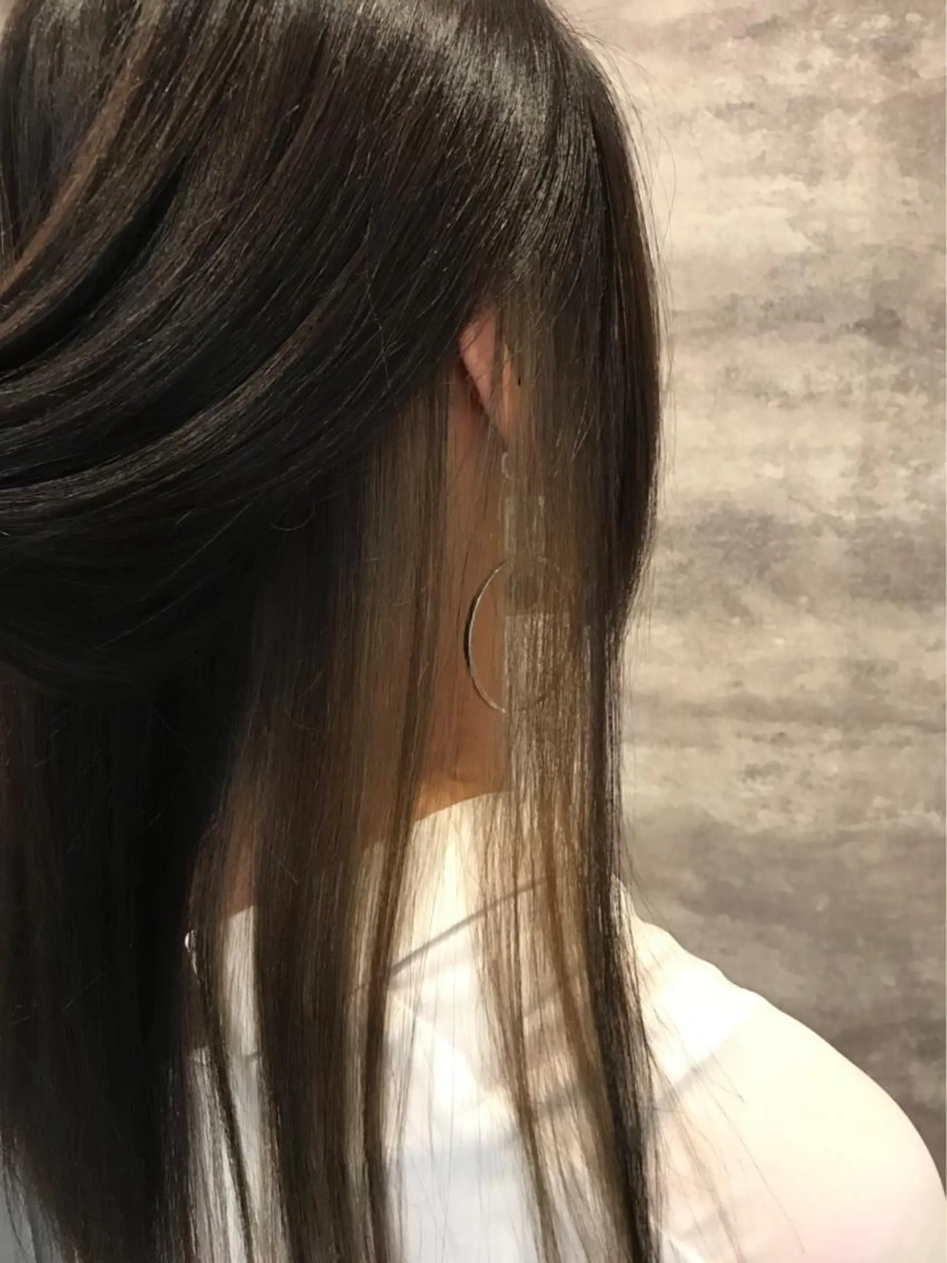 セミロング カラー ベージュカラー シルバー シルバーベージュ 💈Blanco💈 カラー&ケア🌈のヘアスタイル