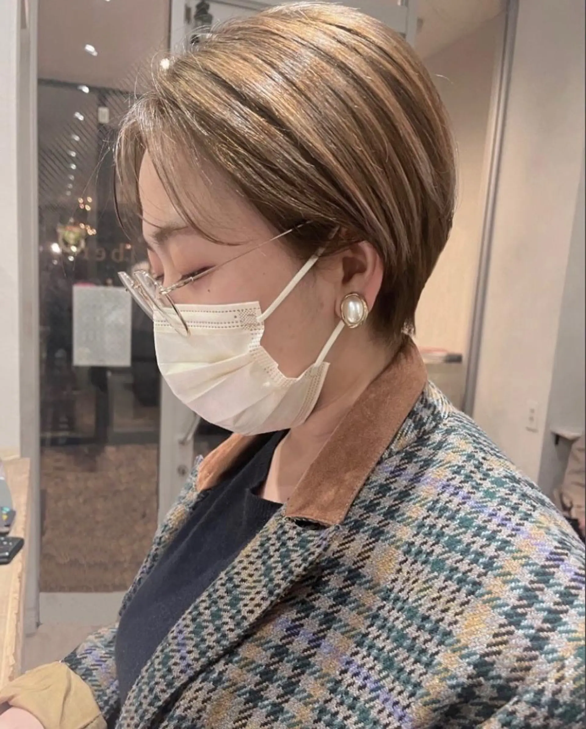 ショート カラー nakahara madokaのヘアスタイル