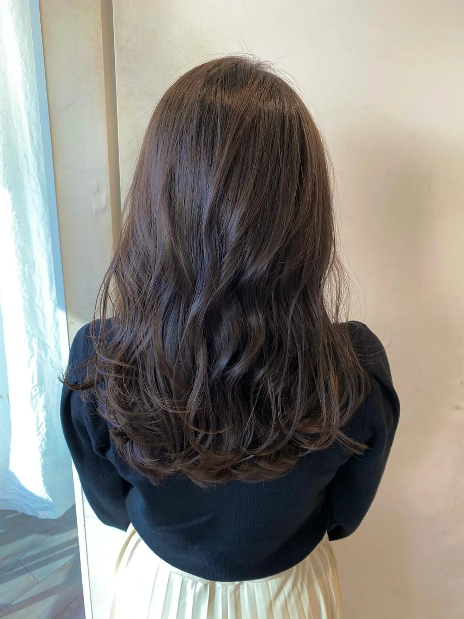 ロング カラー On所属・顔まわりカット🌟 くびれヘア/寺門遥輝のヘアスタイル