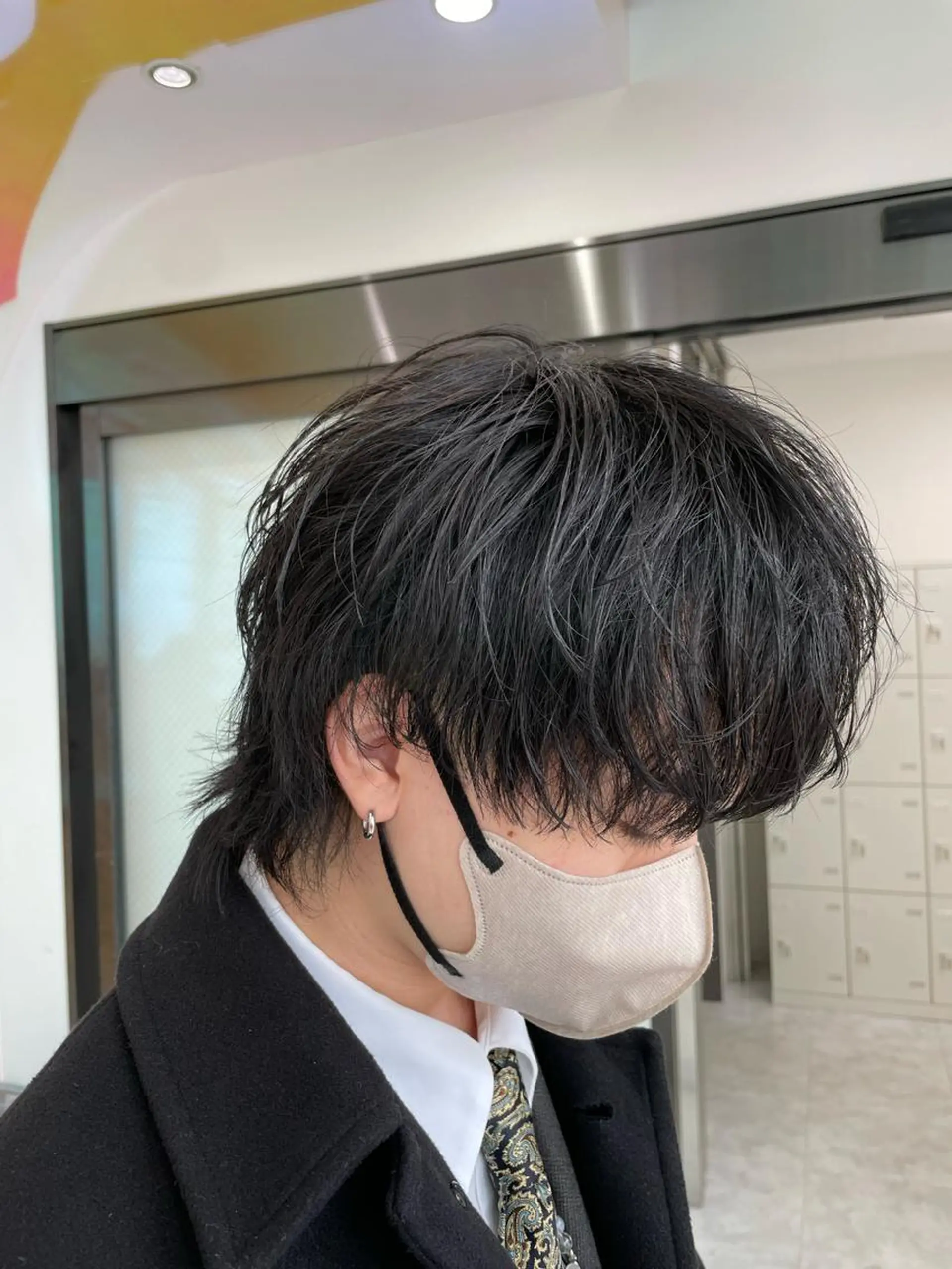 ショート カラー パーマ メンズ SALOWIN札幌大通店所属・札幌メンズ専門美容師 🌪SHO🌪️のヘアスタイル