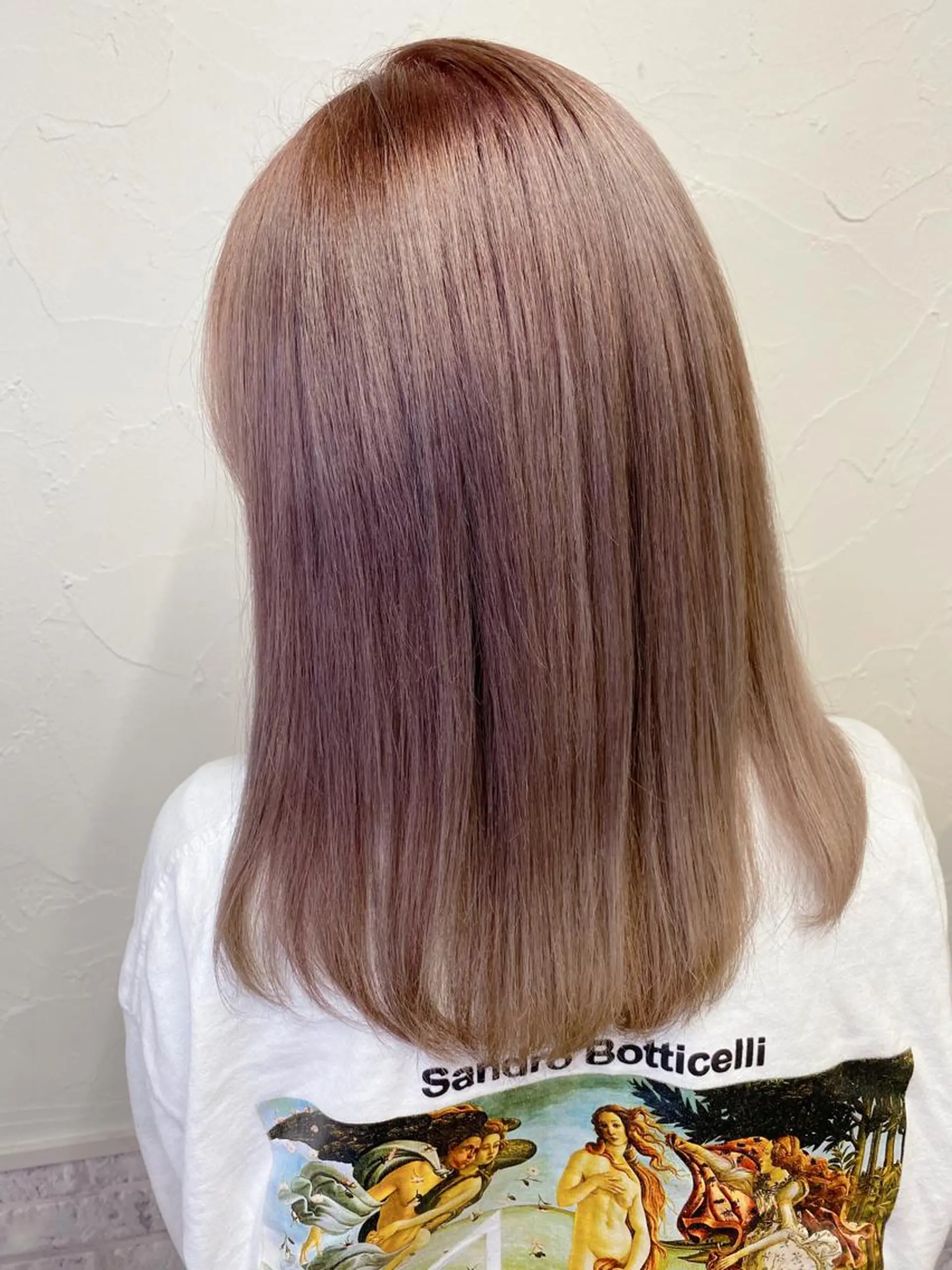 カラー ベージュカラー ミルクティーベージュ ピンクカラー ピンクベージュ 髪質改善特化❇️ ストウシンゴのヘアスタイル